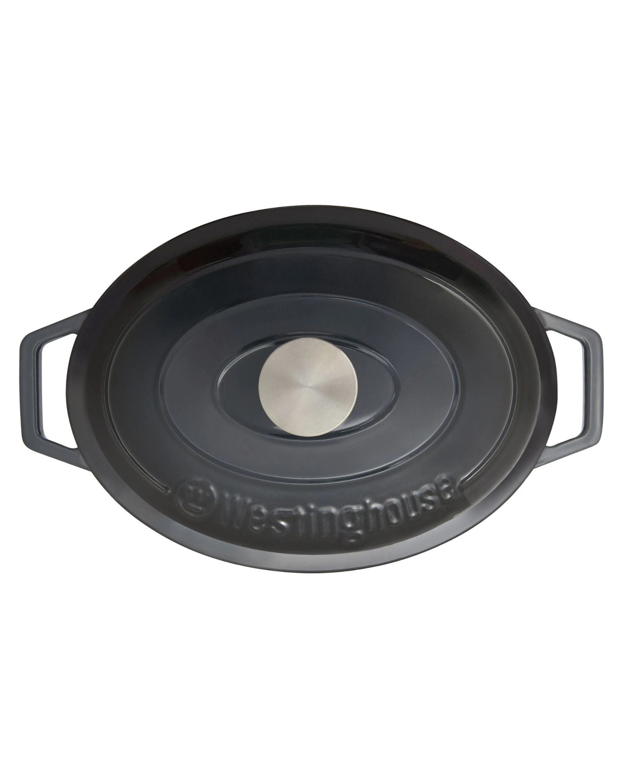 4 Westinghouse 5L Oval Cast Iron Casserole Pot, 4 of 6