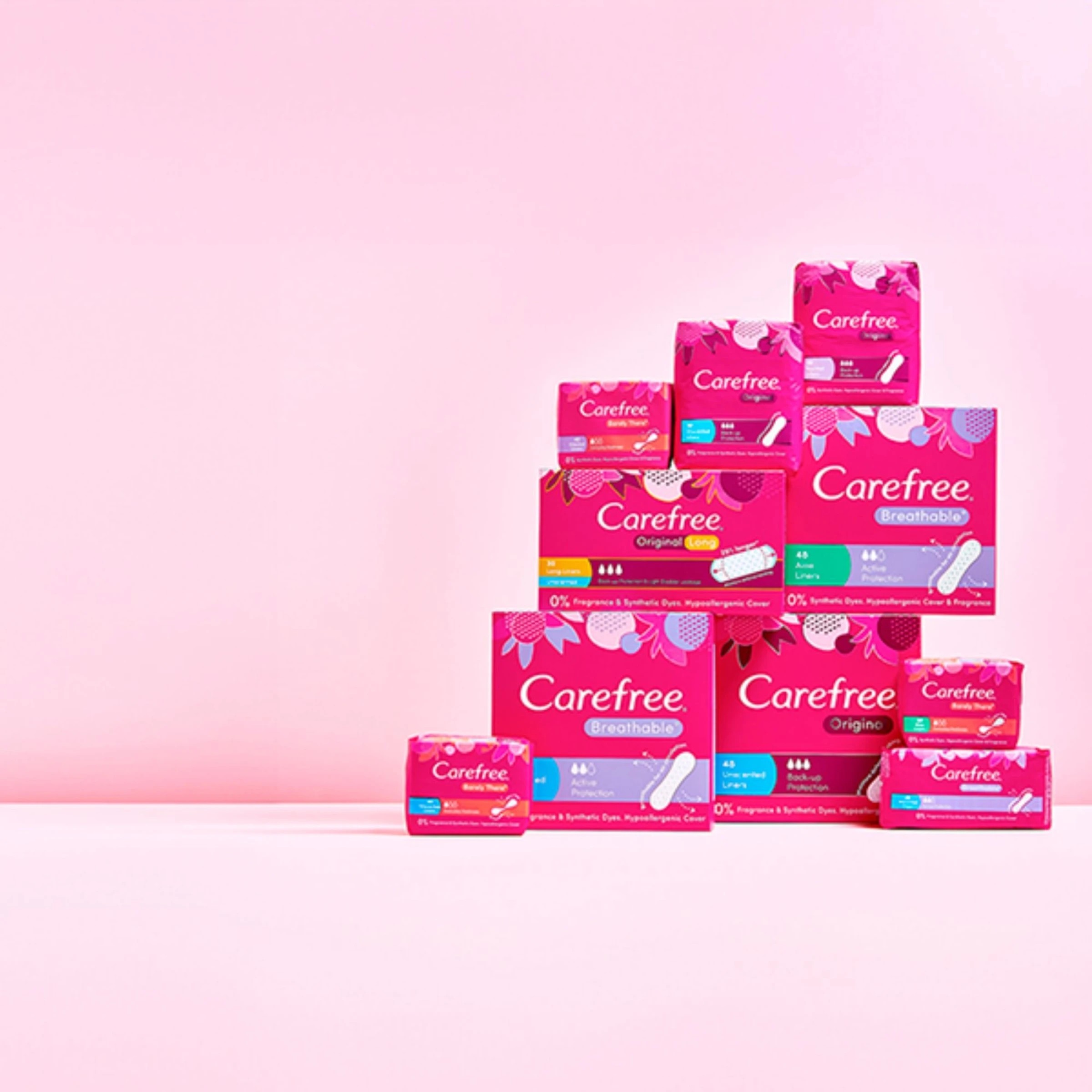 7 30 Pack Carefree Original Long Unscented Liners, 7 of 7