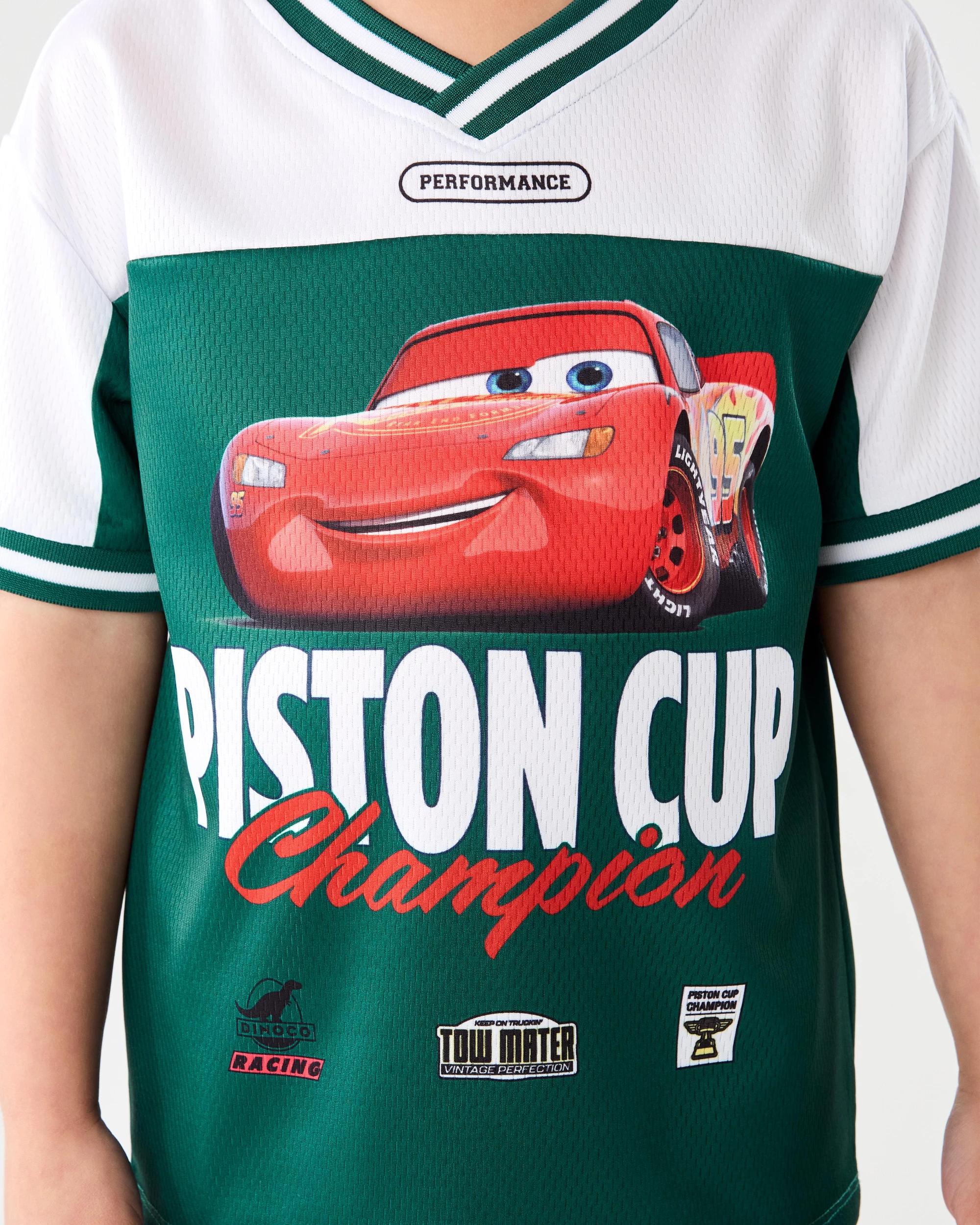 5 Cars License Oversized Mesh T-shirt Cars, 5 of 7