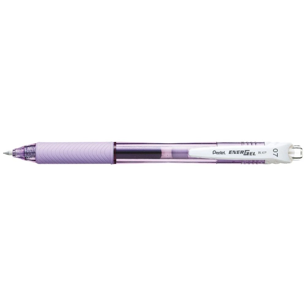 1 Pentel Energel X BL107 Gel Pen 0.7mm Pastel Violet, 1 of 4