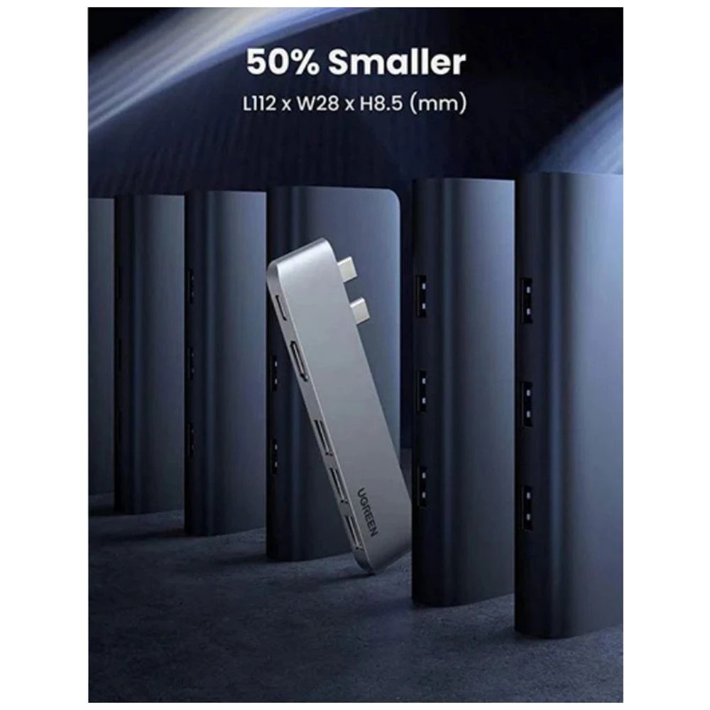 6 UGREEN 5 in 2 USB-C Hub for Mac, 6 of 6