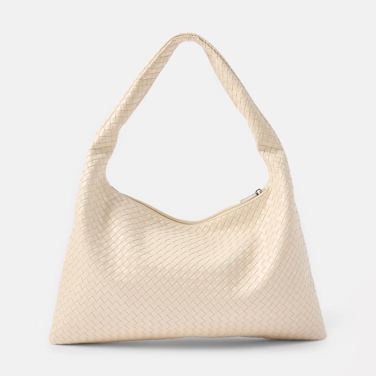 1 Weave Shoulder Bag SEASHELL, 1 of 8