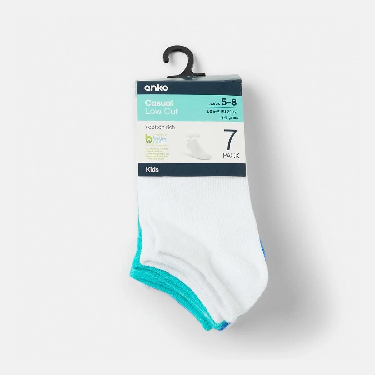 3 7 Pack Low Cut Socks Unisex, 3 of 3