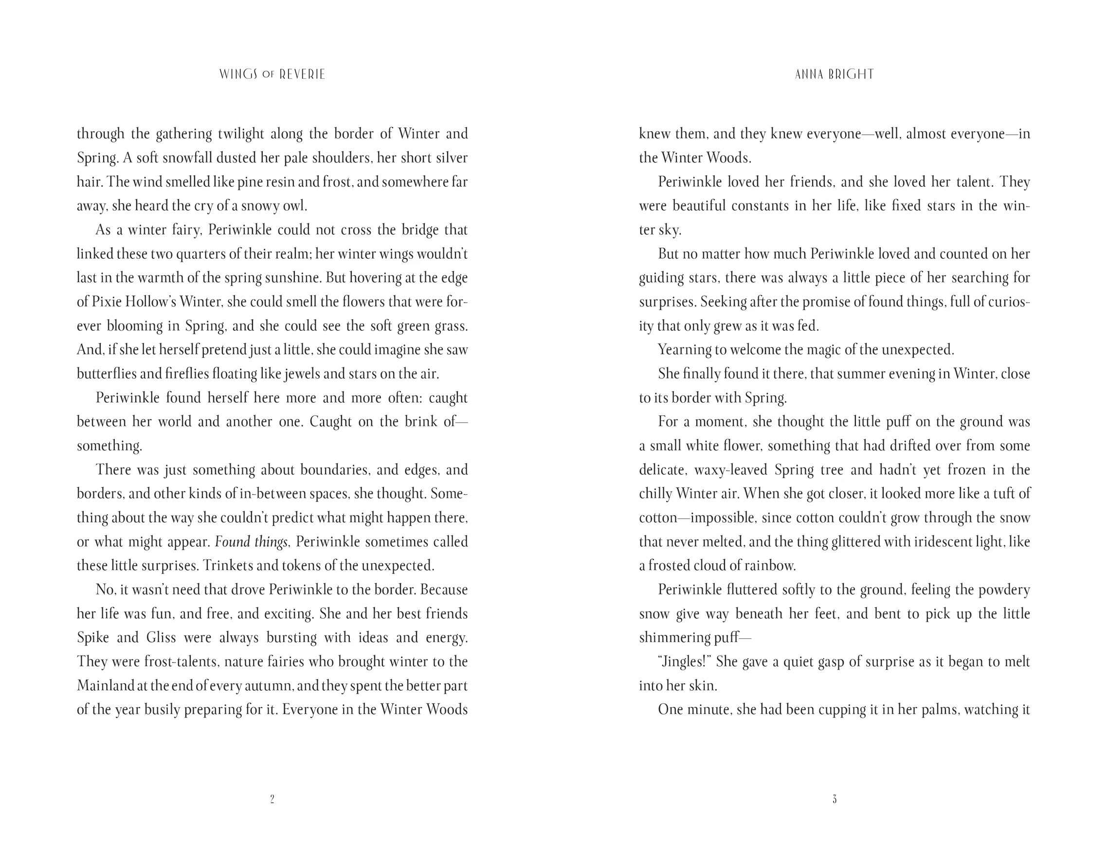 4 Disney Wings of Reverie by Anna Bright - Book 2, 4 of 5