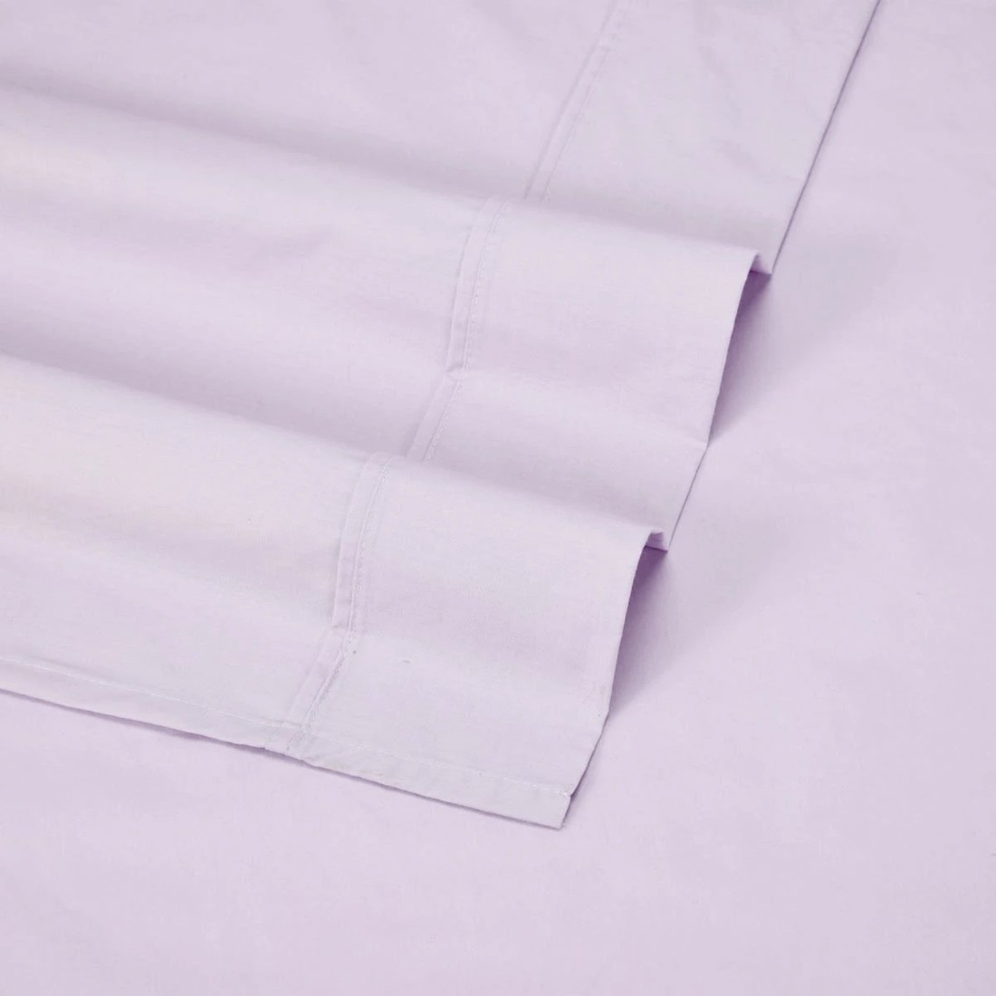 4 250 Thread Count Cotton Rich Sheet Set - King Bed, Lilac, 4 of 7