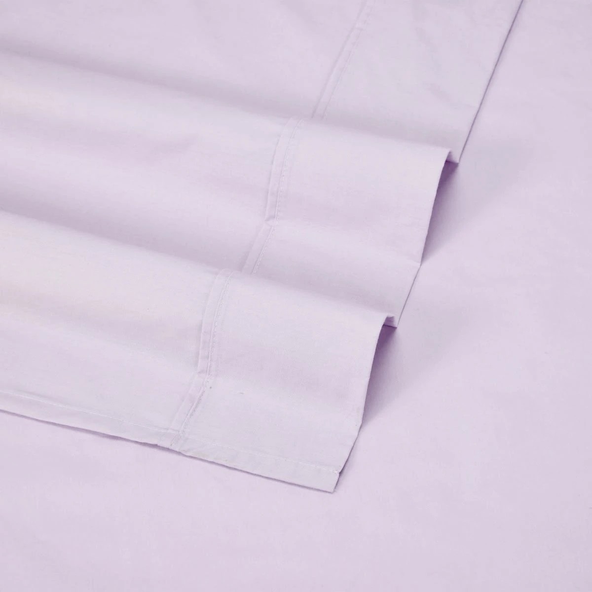 4 250 Thread Count Cotton Rich Sheet Set - King Bed, Lilac, 4 of 7
