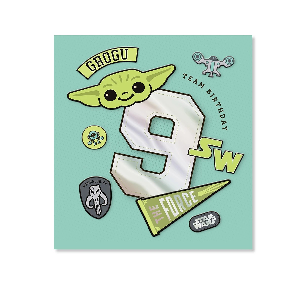 3 Hallmark Birthday Card for Kids - Grogu, 3 of 3