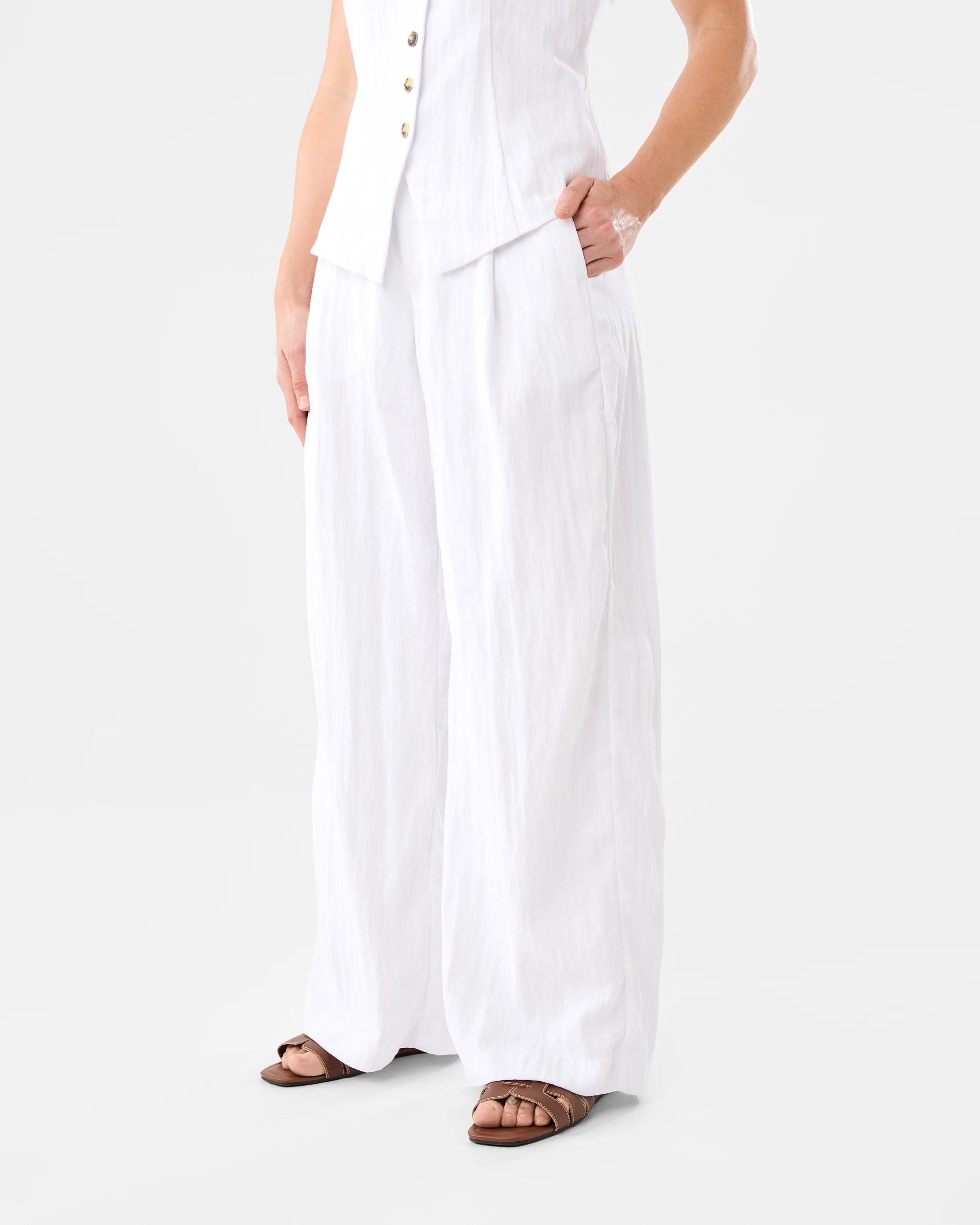 2 Soft Tailored Pants White, 2 of 6