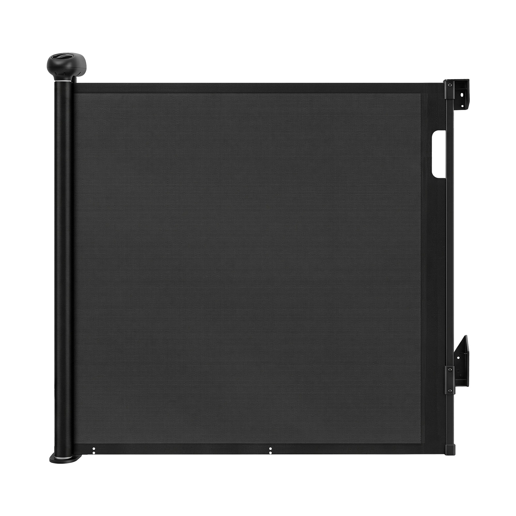 4 Keezi Retractable Gate Extends up to 140cm Baby Gate Pet Safety Fence Black - Black, 4 of 8