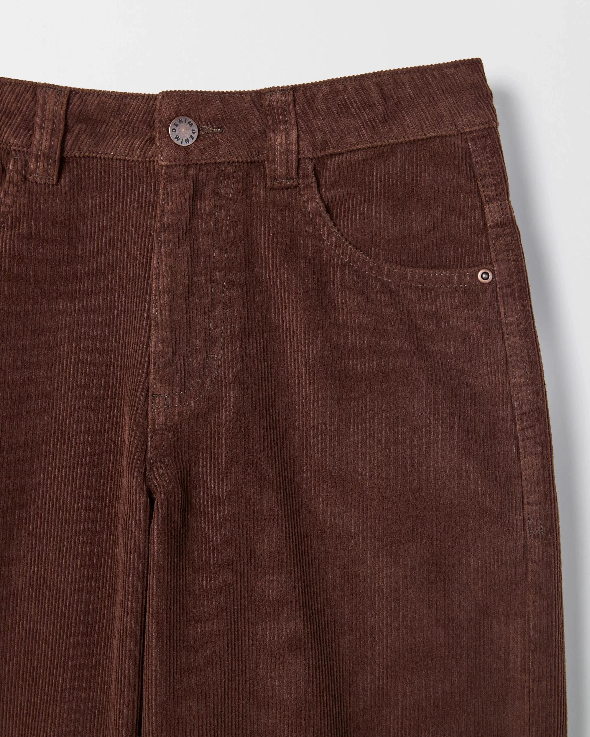 6 Target Kids Cord Wide Fit Jeans BROWN, 6 of 6