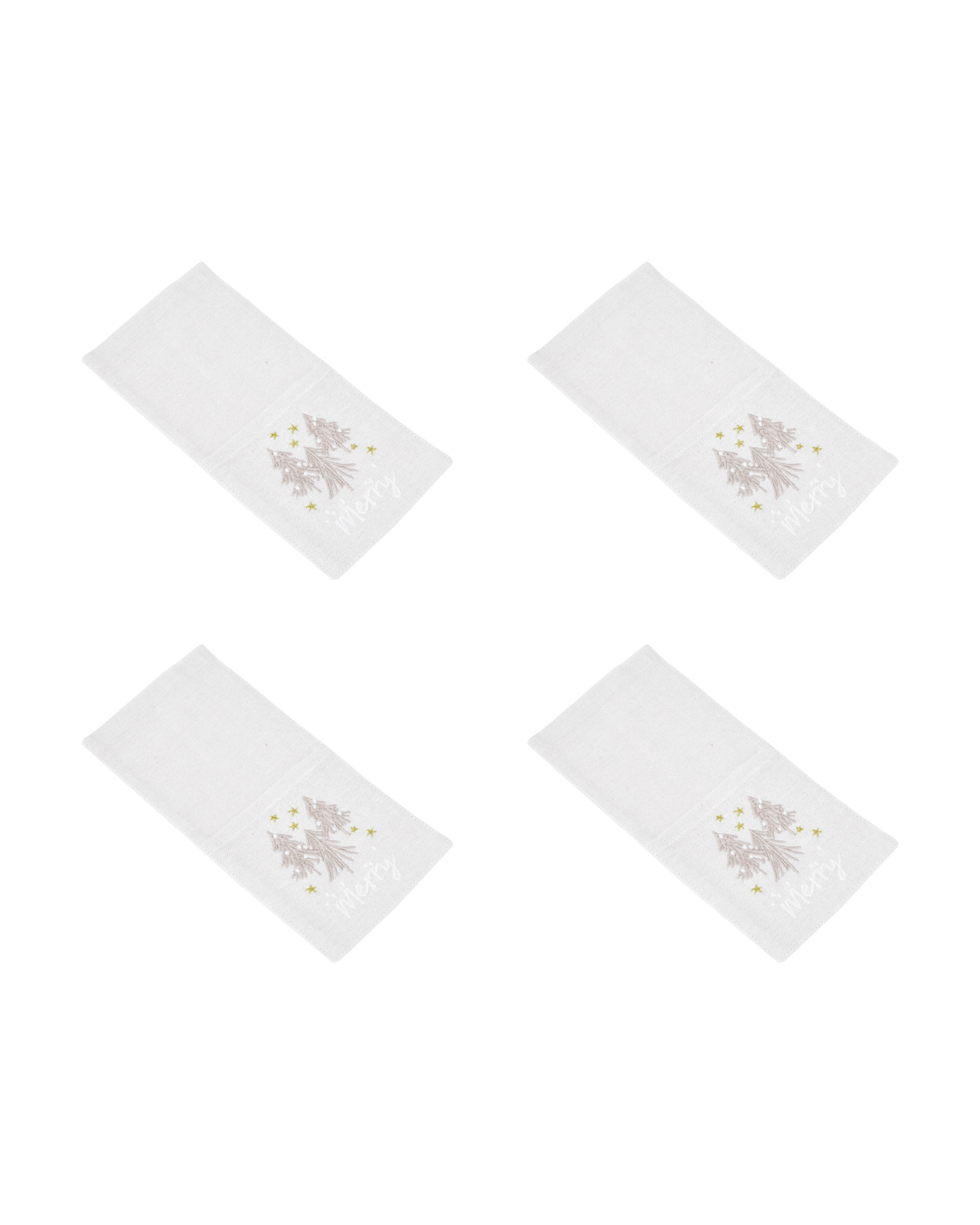 5 4 Pack Natural Cutlery Holders, 5 of 6