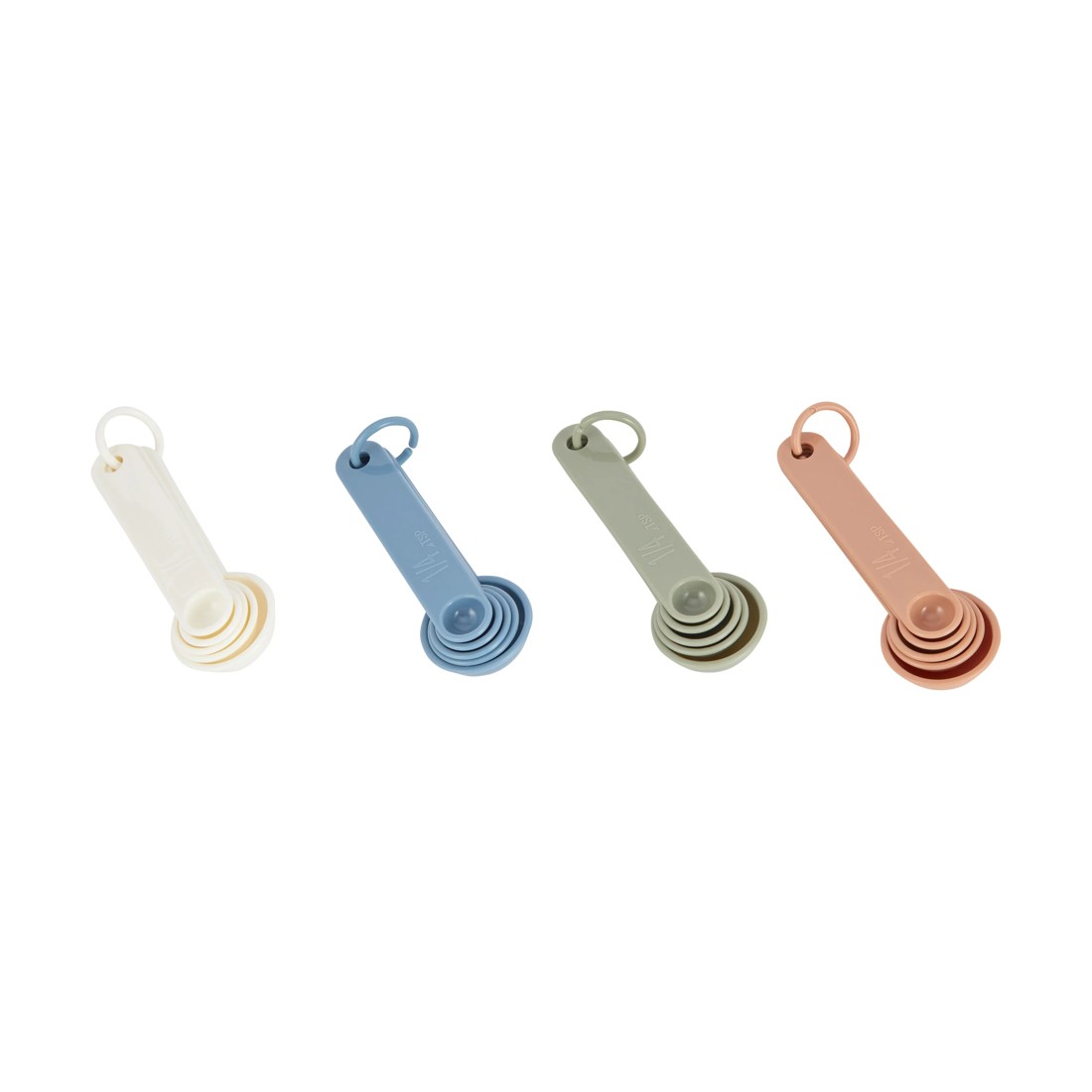 1 Set of 5 Measuring Spoons - Assorted, 1 of 6