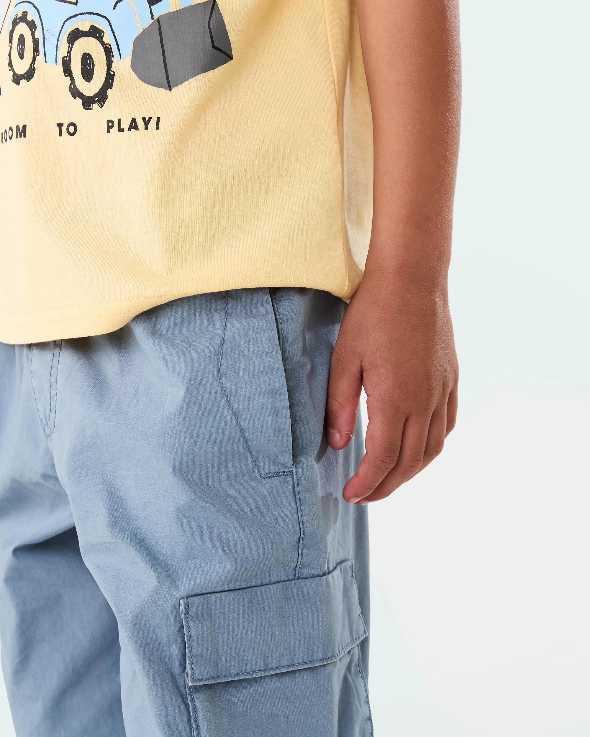 4 Parachute Pants Chinablue, 4 of 6