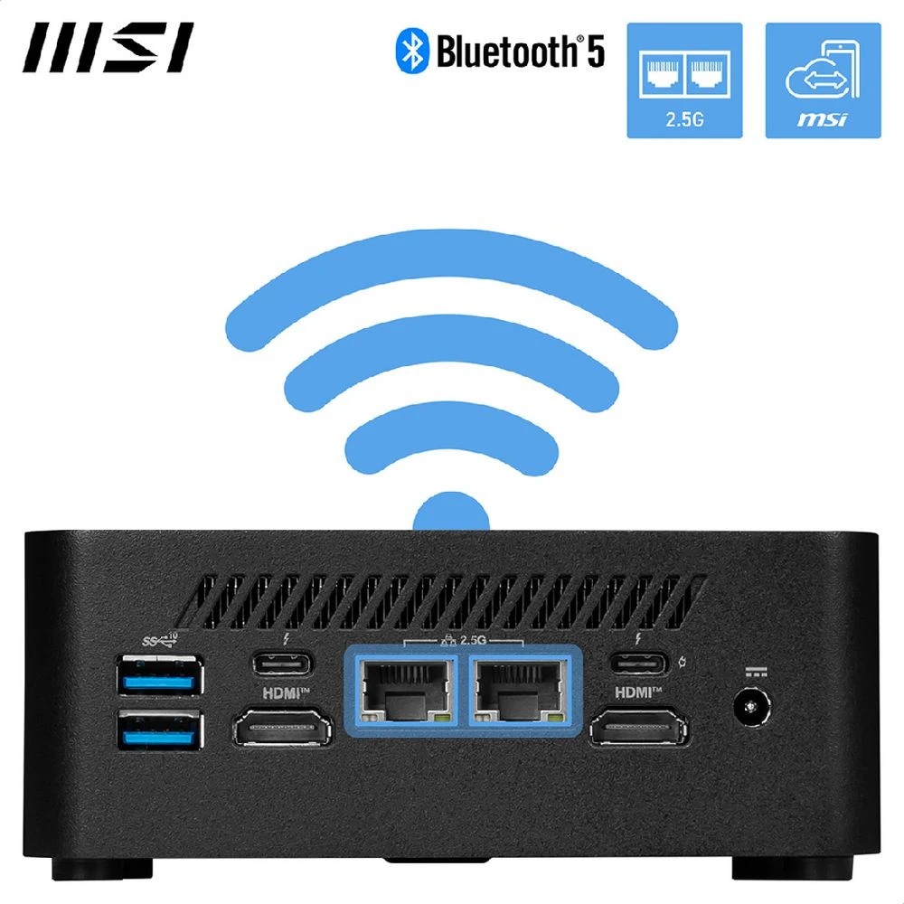8 MSI Cubi NUC 1M Mini PC Core 7 150U/32GB/1TB/W11Pro, 8 of 9