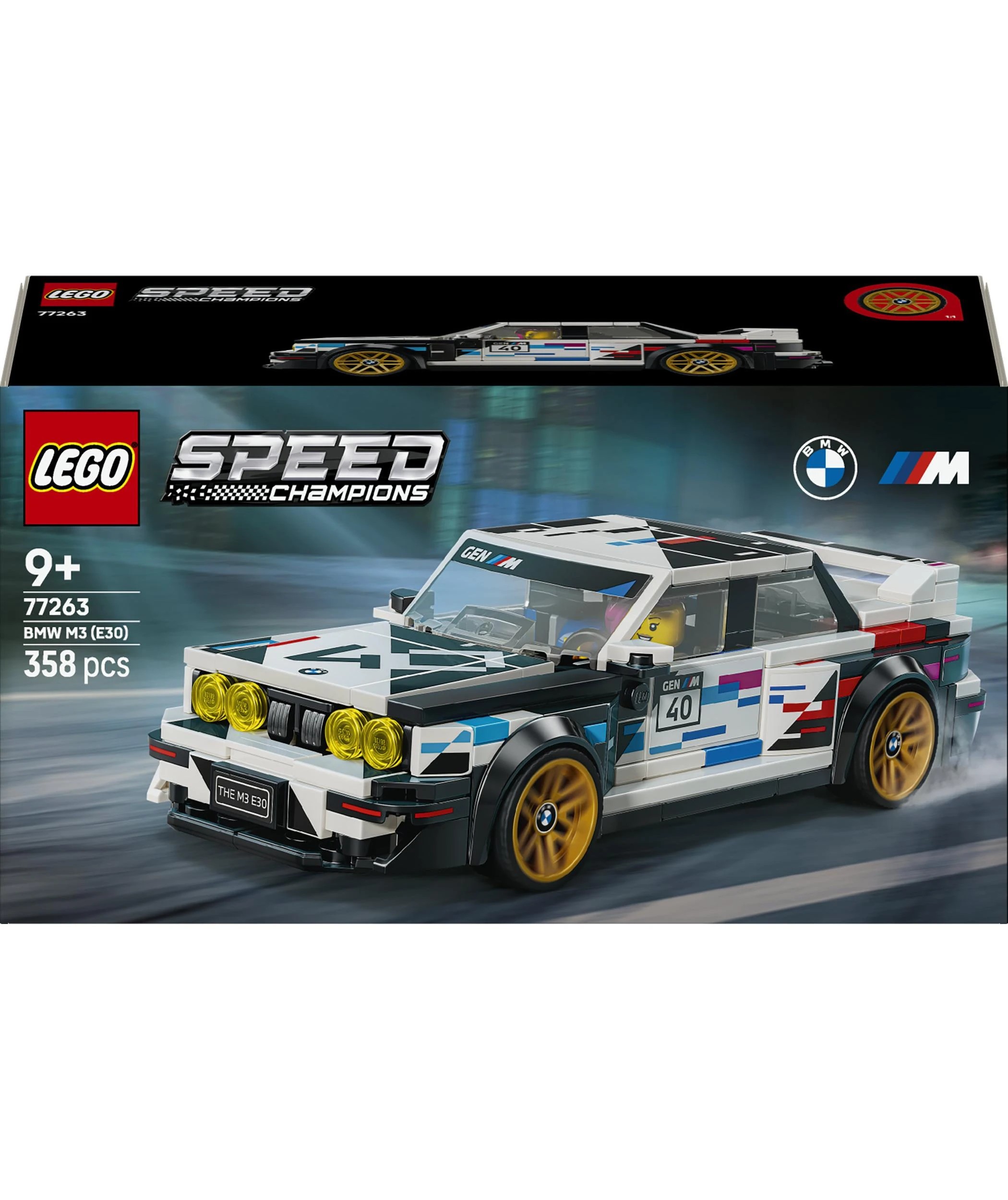 1 LEGO Speed Champions BMW M3 (E30) 77263, 1 of 10