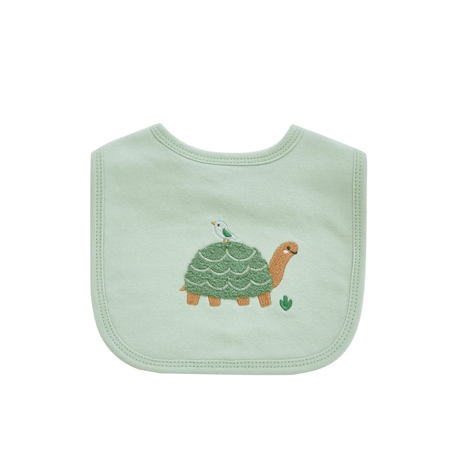 3 Big Softies 3 Pack Applique and printed bibs, Turtle, 3 of 5