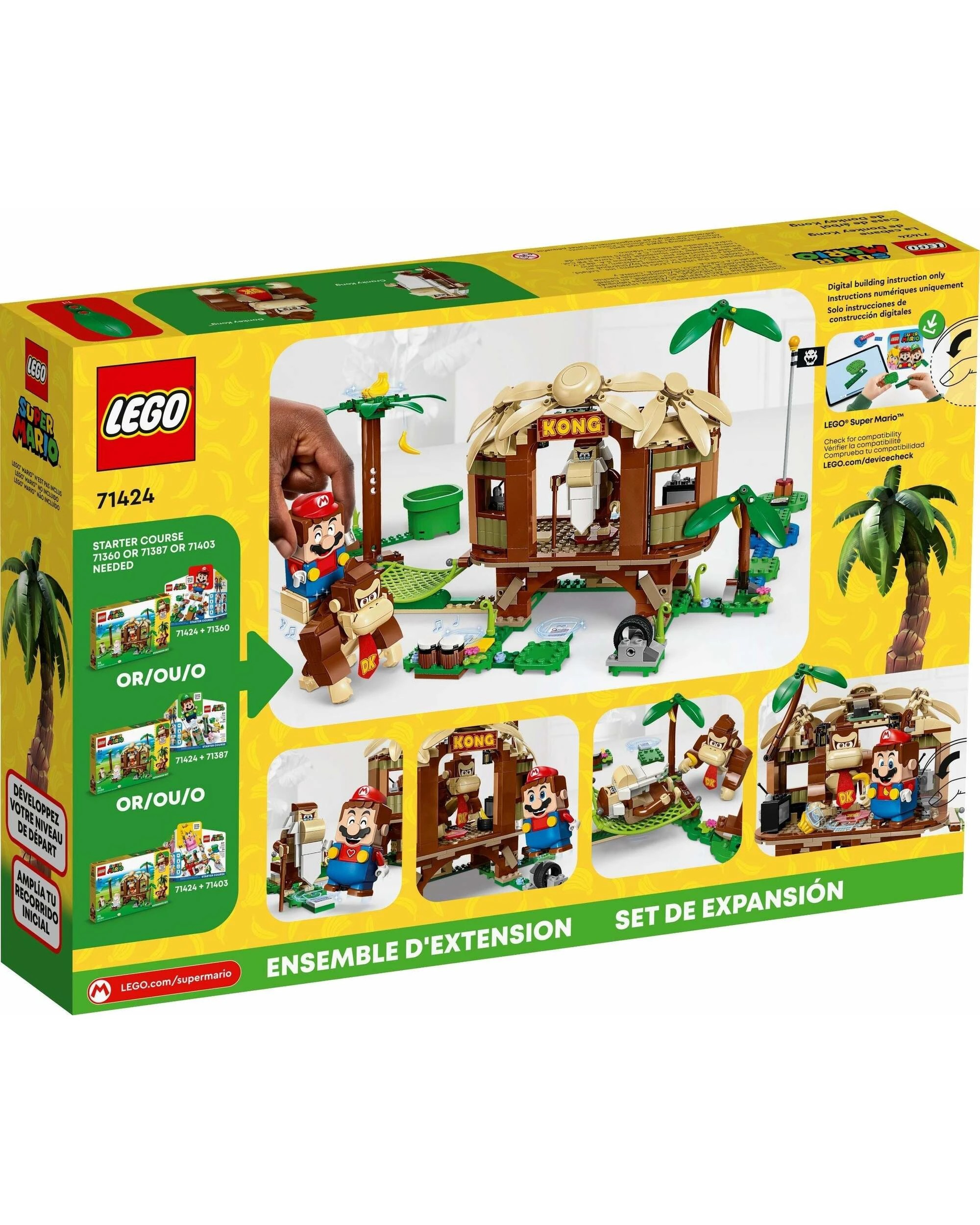 2 LEGO Super Mario Series 71424 Donkey Kong's Tree House, 2 of 5