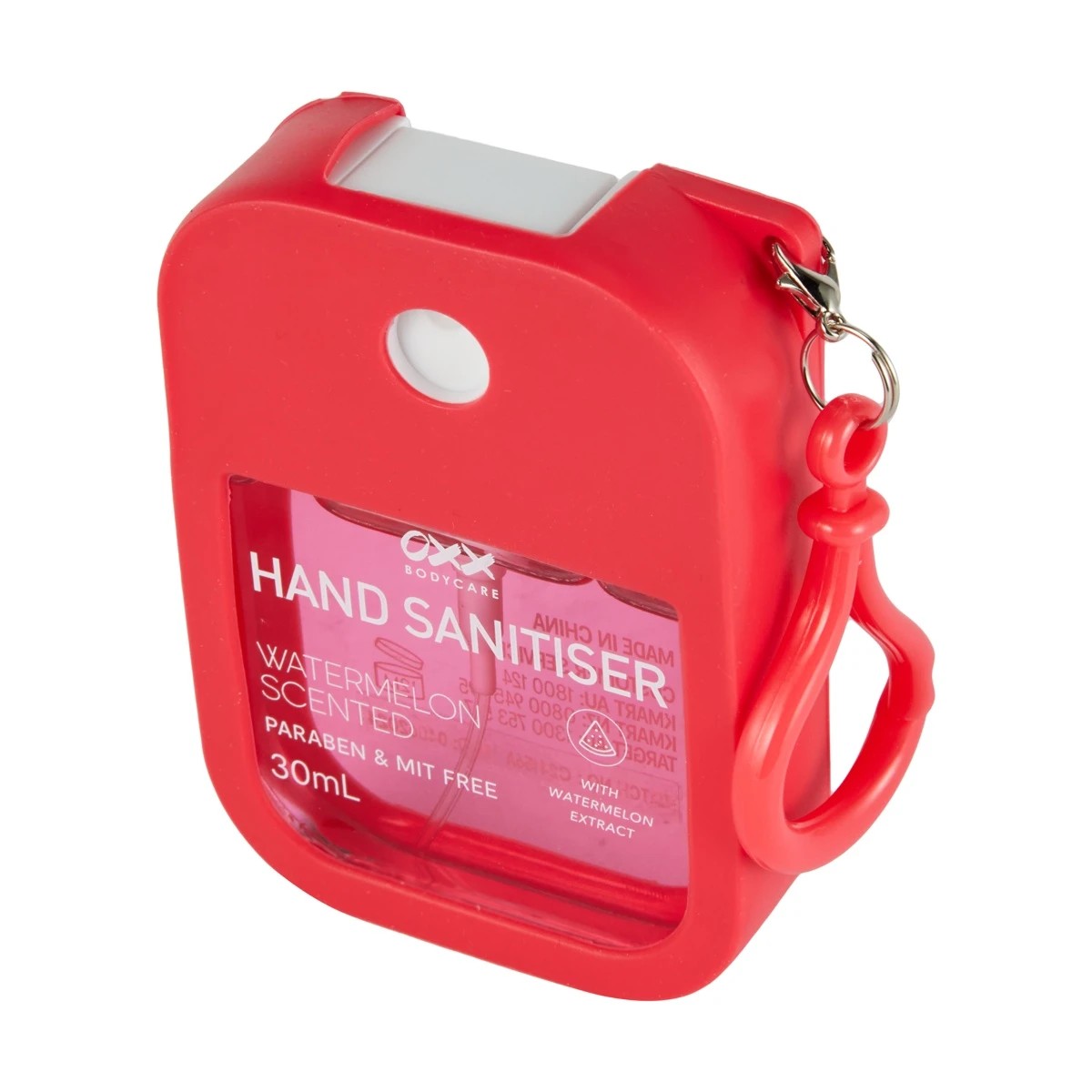 3 OXX Bodycare Hand Sanitiser 30ml - Watermelon Scented, 3 of 8