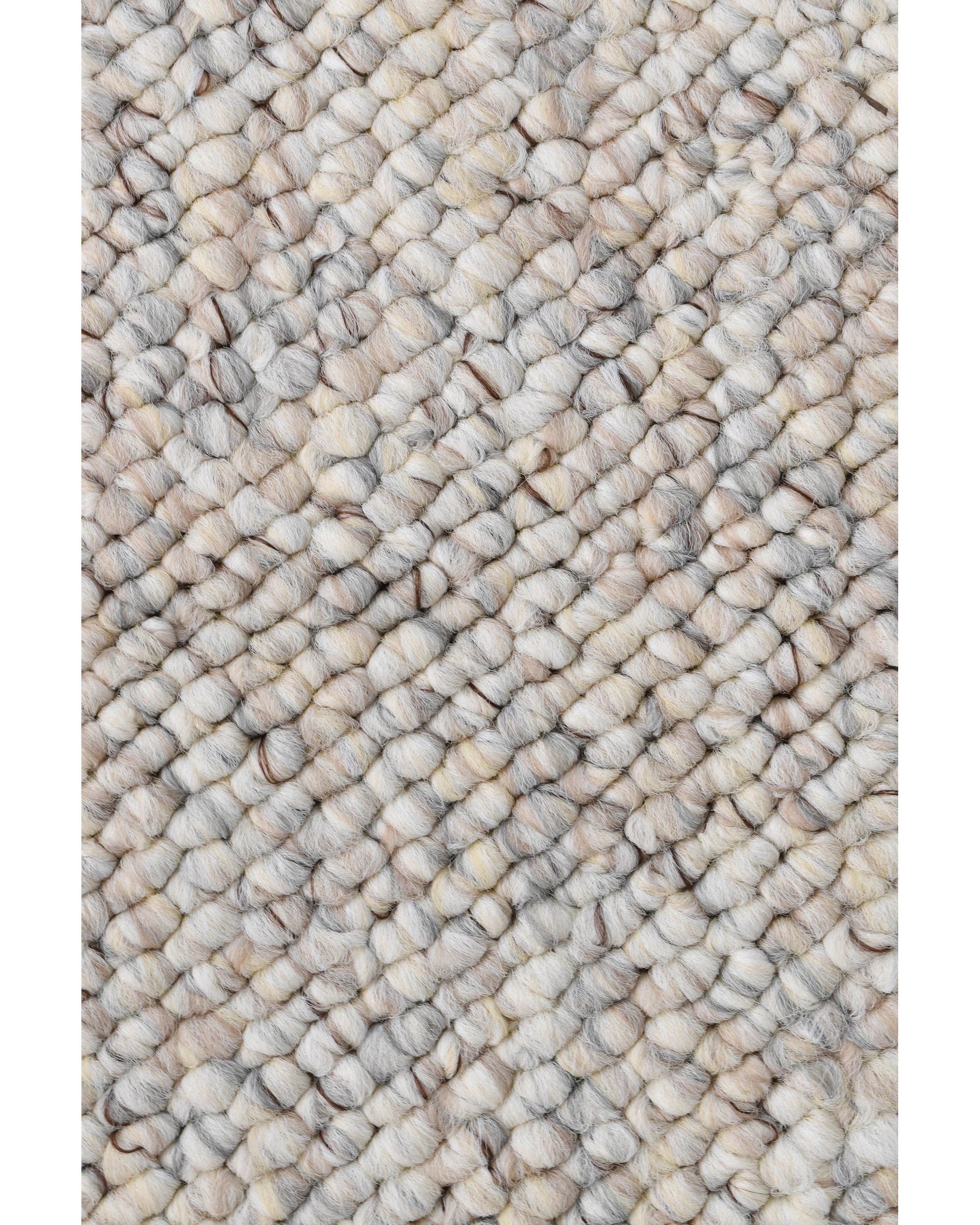 Austex International Haven Texture 160x230cm Frost Rug - Beige - Kmart