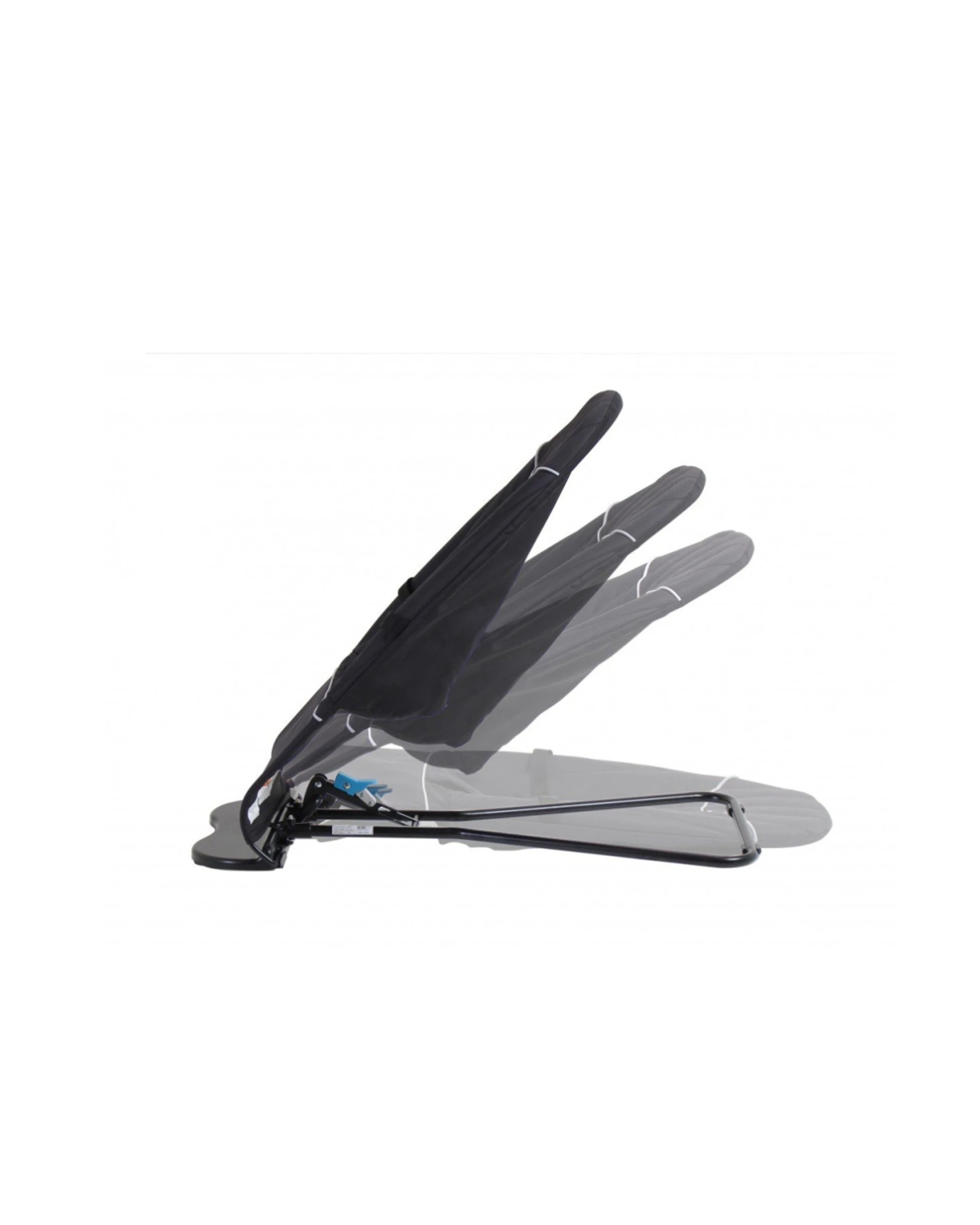 4 Vee Bee Baby Minder Cushioned Rocker Bouncer Adjustable Recline 3 Pos. - Black, 4 of 4