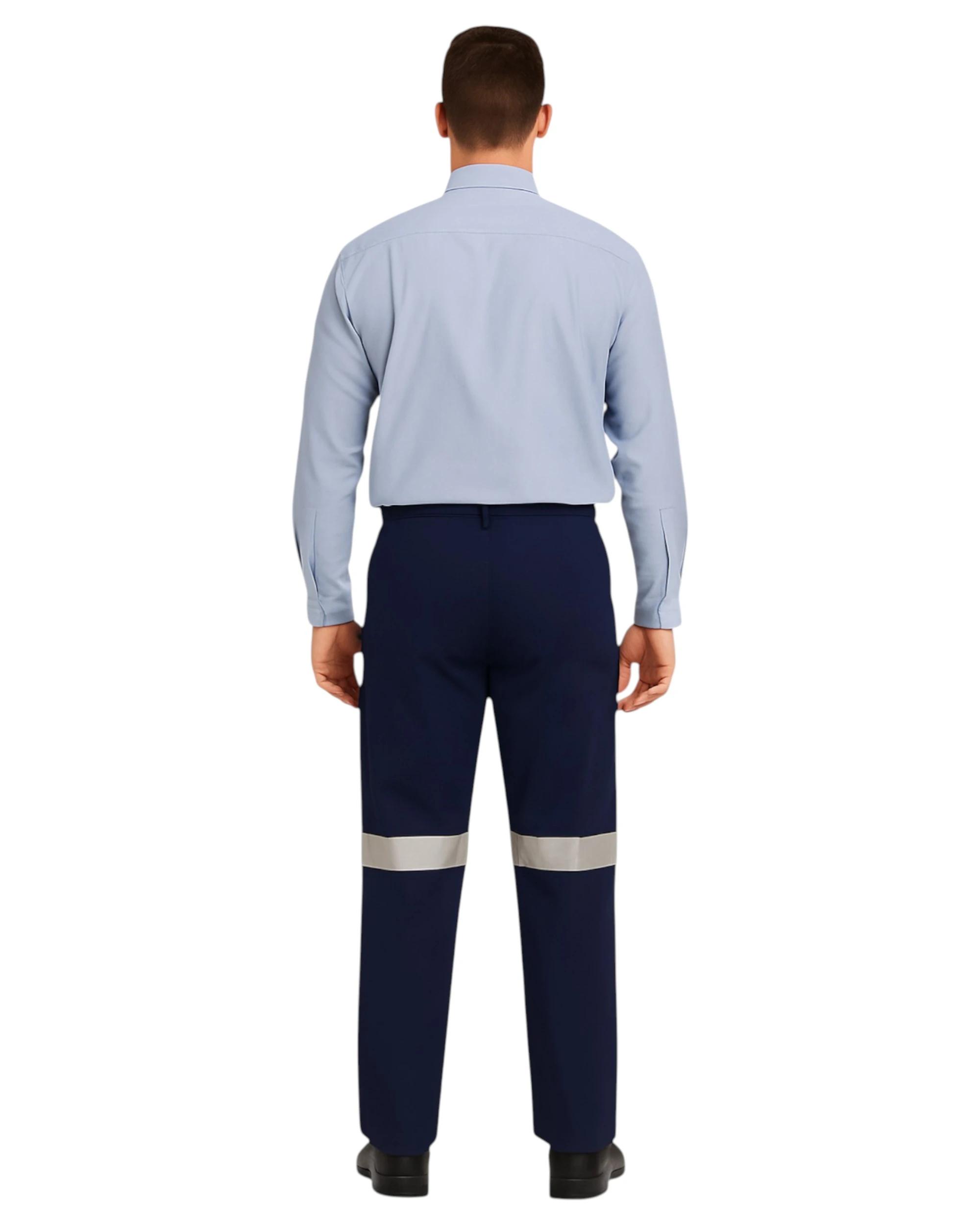 5 Hard Yakka 2 Pack Mens Basic Drill Cargo Pant Cotton Pants With Tape NAVY, 5 of 6