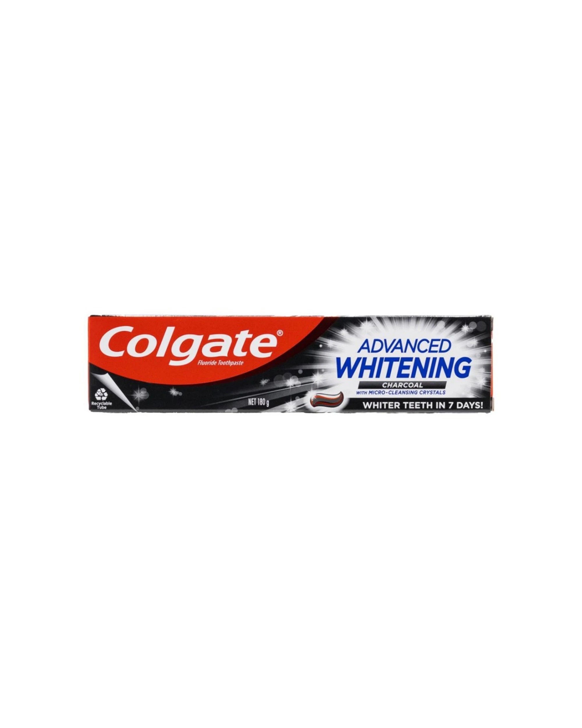 2 Colgate 12pk Advanced Whitening Charcoal Toothpaste Dental Oral Health 180g - Multi, 2 of 5