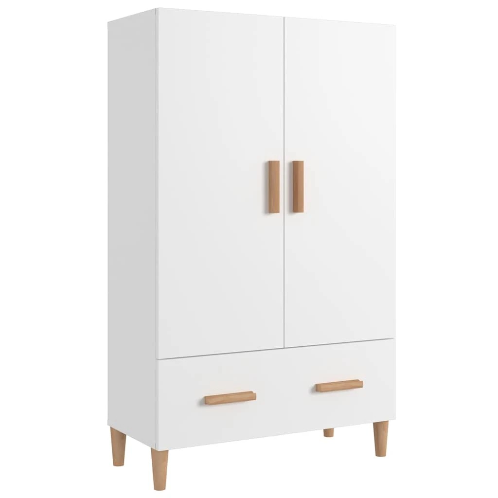 1 vidaXL Highboard Ample Storage - White, 1 of 10