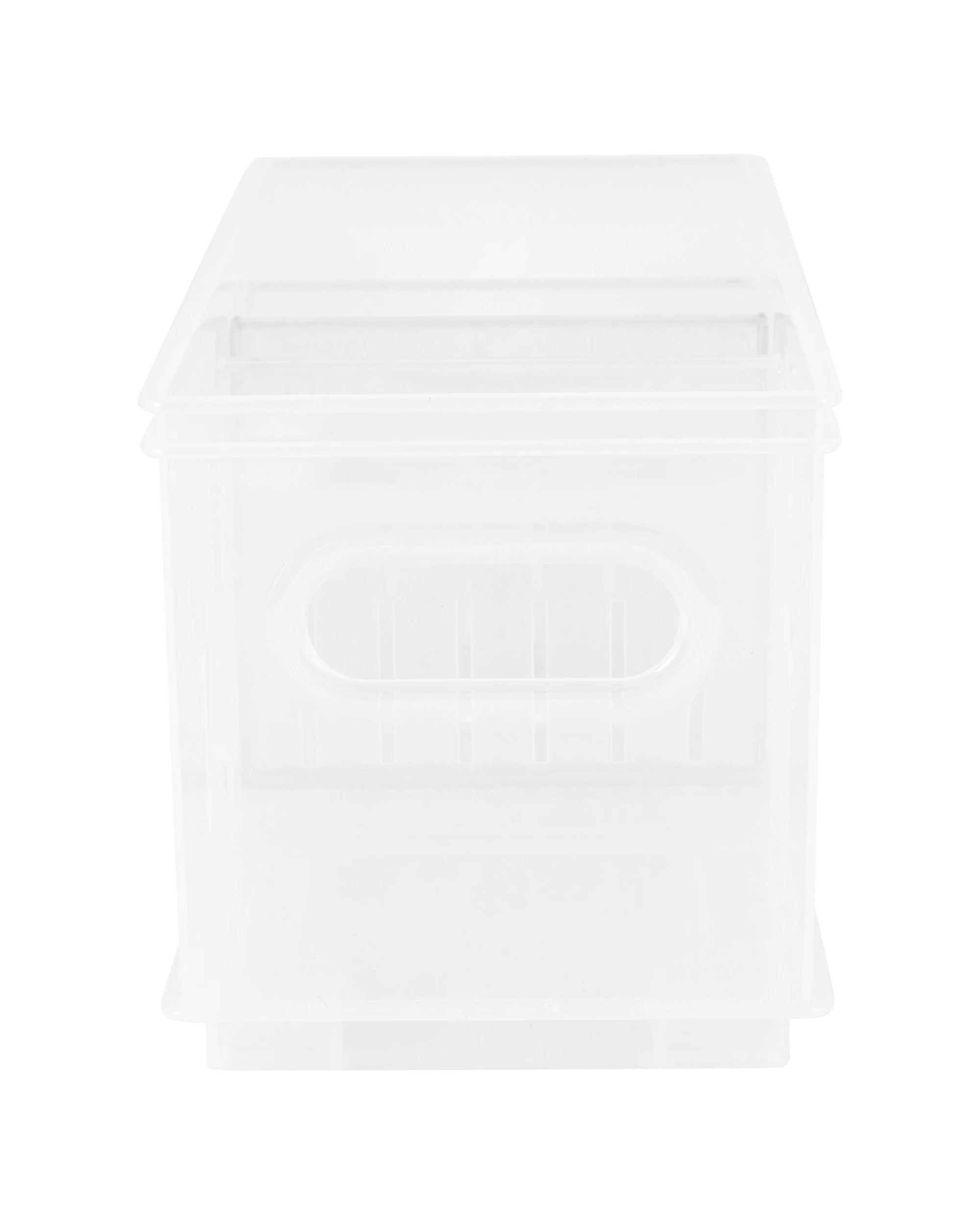 7 High Stackable Roller Storage - Clear, 7 of 8