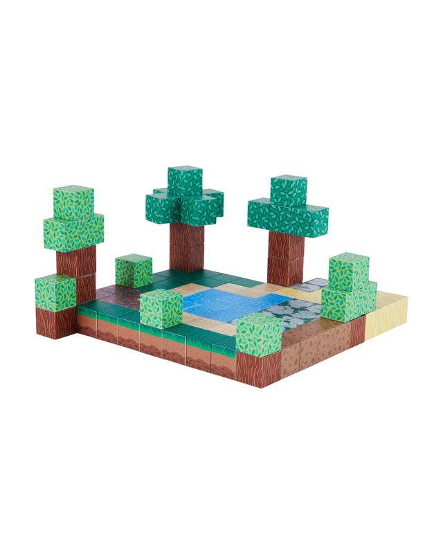 100 Piece Magnetic Jungle Building Bl