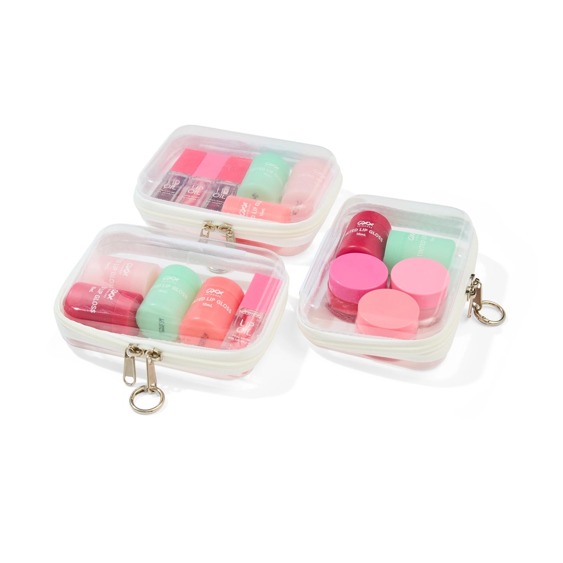 1 3 Piece Small Clear Packing Cubes, 1 of 8