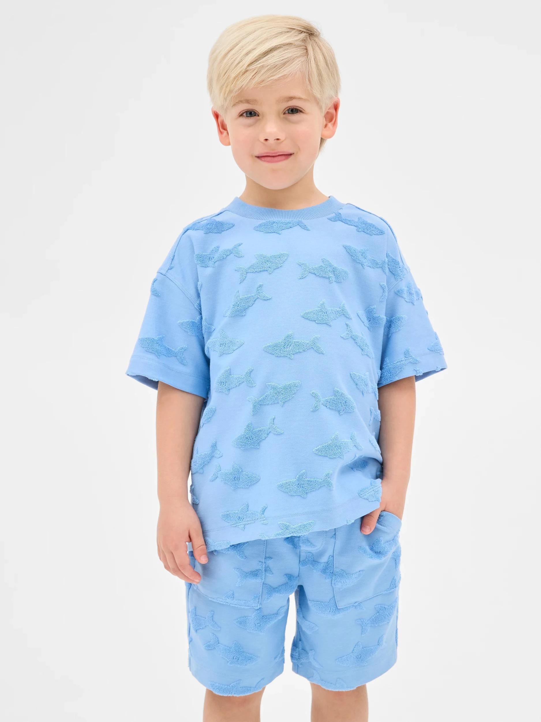 4 Target Australian Cotton Blend T-Shirt and Short 2 Piece Set WASHED DAY, 4 of 5