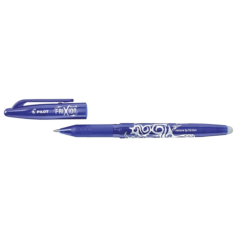 4 PILOT Frixion Ball Erasable Gel Pens 0.7mm Blue 2 Pack, 4 of 5