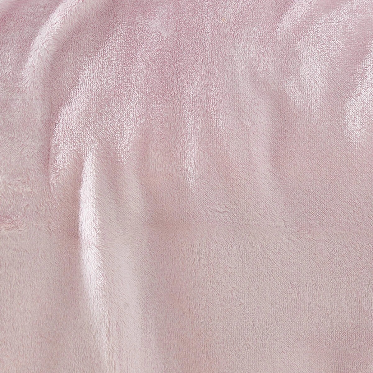 5 Plush Blanket - Single Bed, Pink, 5 of 5