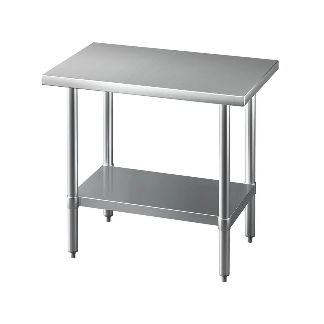 1 Cefito Stainless Steel Kitchen Benches Work Bench 910x610mm 430 - Silver, 1 of 4