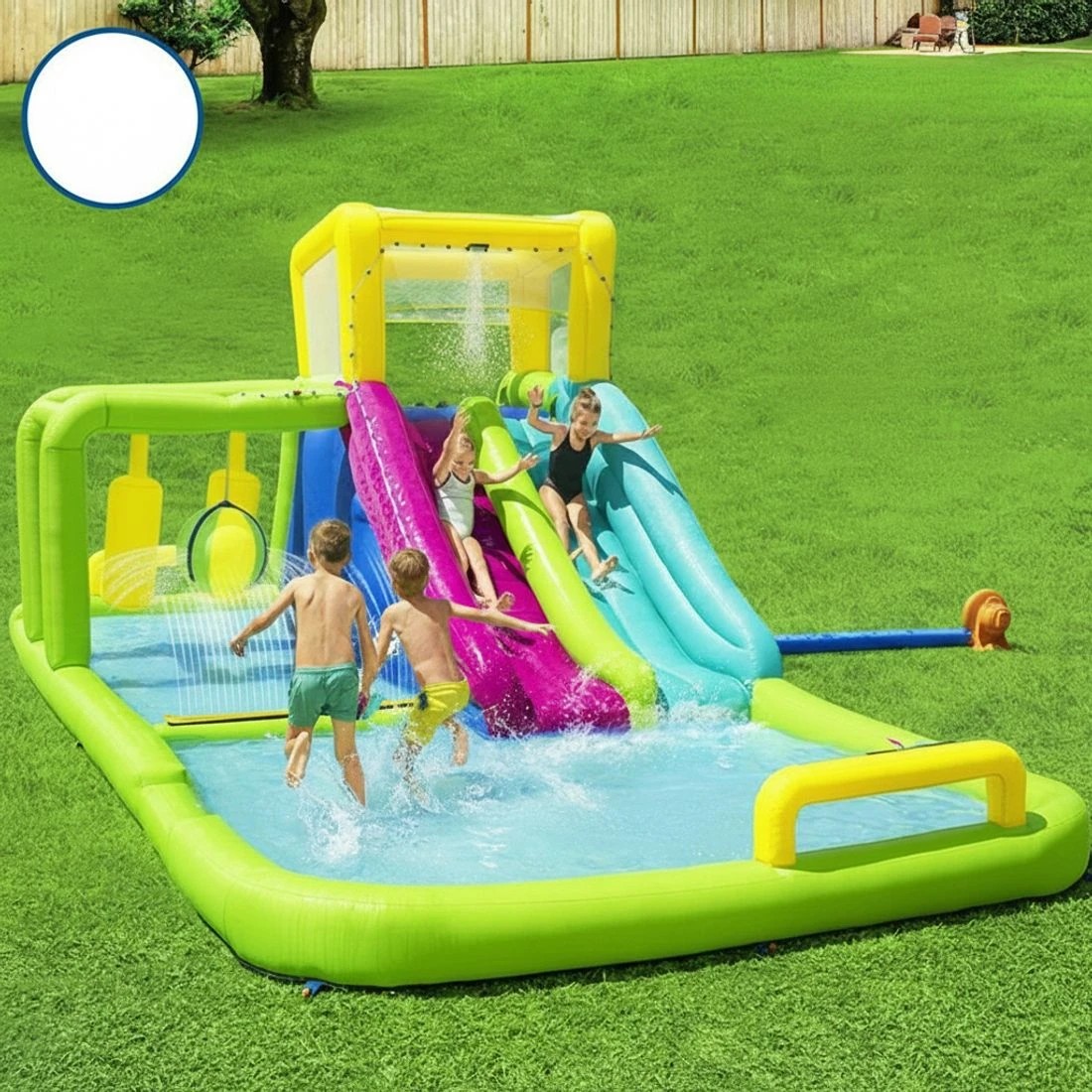5 Bestway Water Slide 710x310x265cm Kids Play Park Inflatable Swimming Pool - Multi, 5 of 7