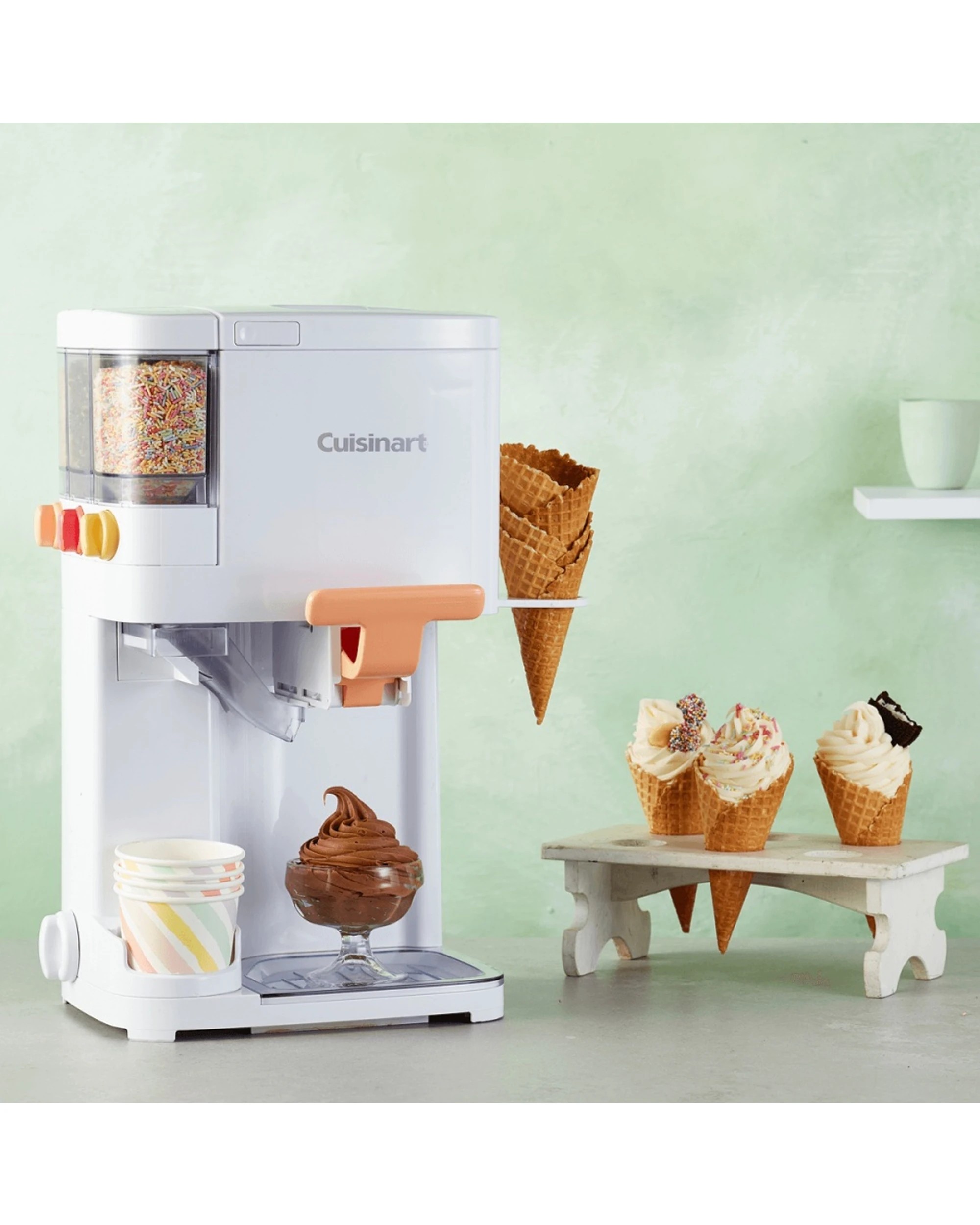 4 CuisinArt Soft Serve Ice Cream Maker - WHITE, 4 of 7