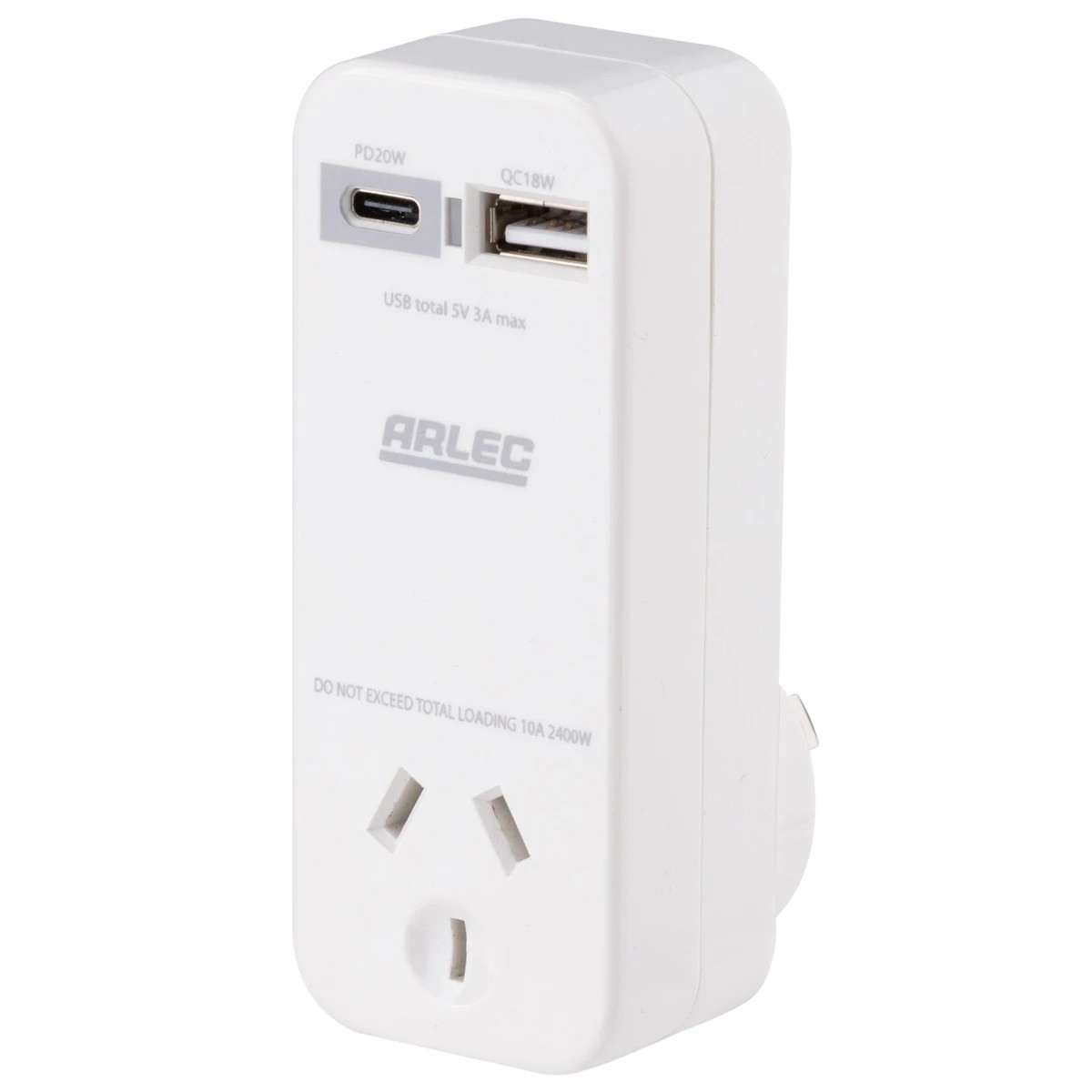 2 Arlec Quick Charge Adapter with USB Ports, 2 of 3