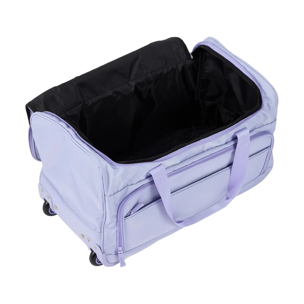 4 54L Rolling Duffle with Pockets - Purple, 4 of 8