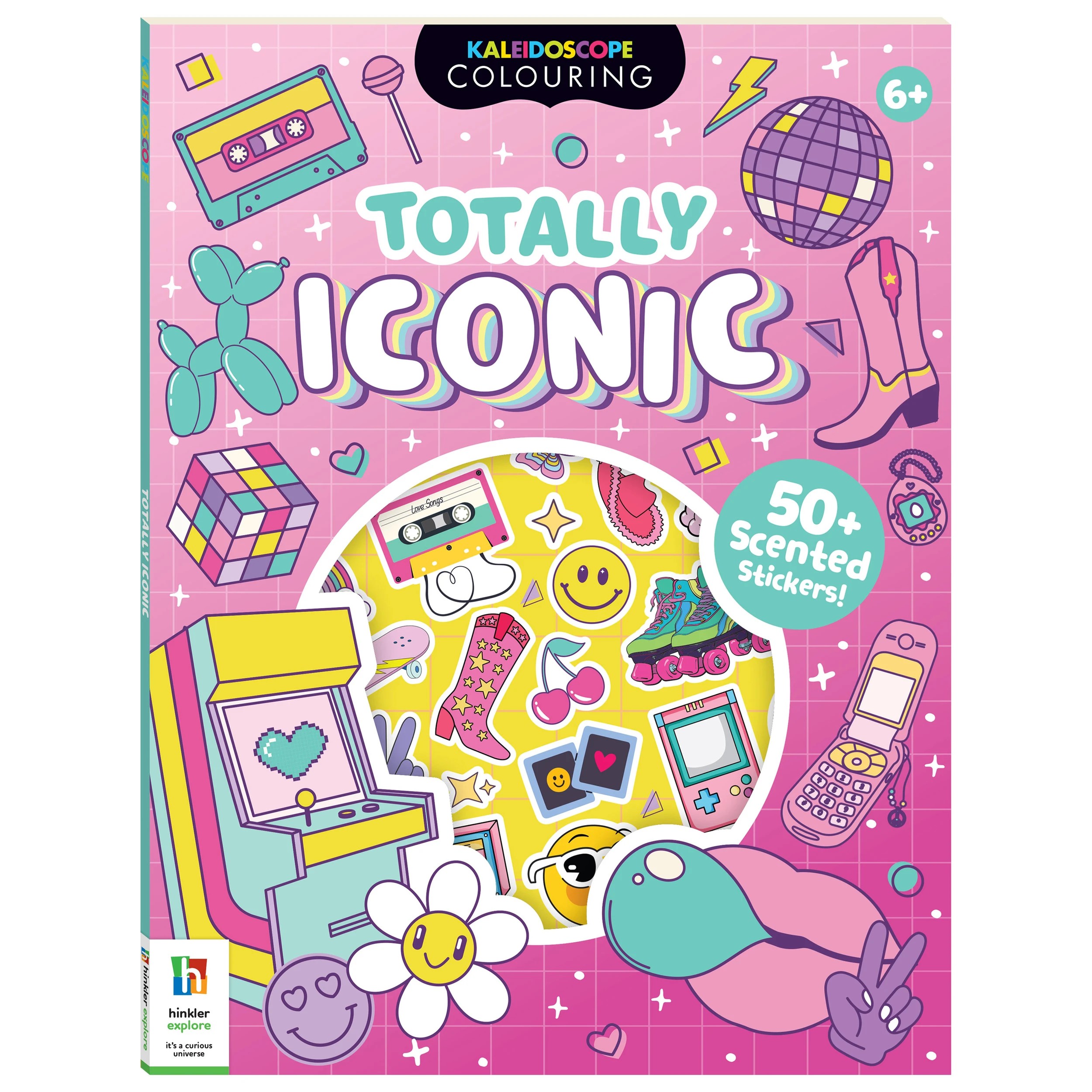 1 Kaleidoscope Colouring: Totally Iconic​ - Book, 1 of 5