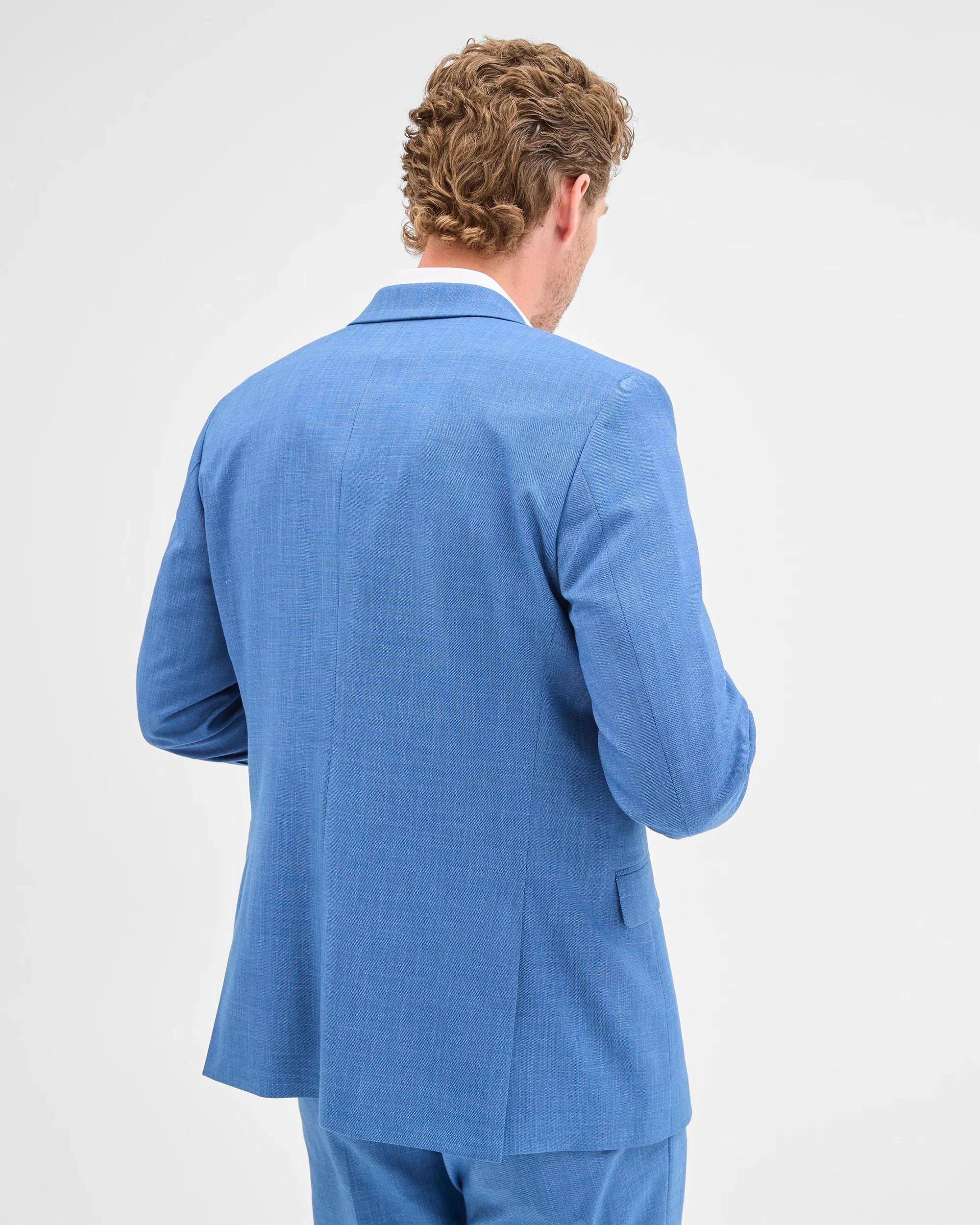 3 Tailored Fit Suit Jacket - Preview BLUE, 3 of 8