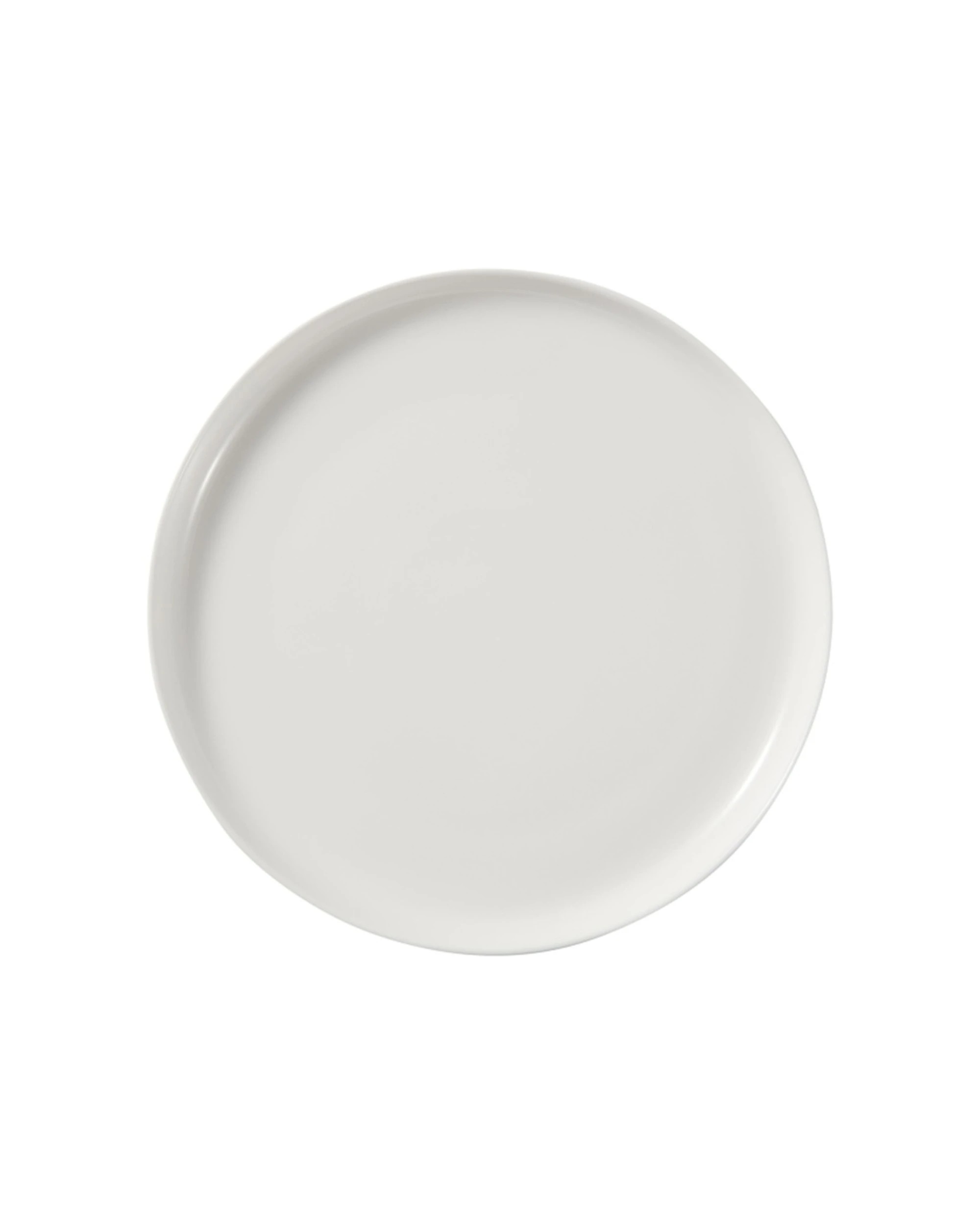 3 Maxwell & Williams 4x Basics Porcelain High Rim Plate Dinnerware 23cm Set - White, 3 of 3