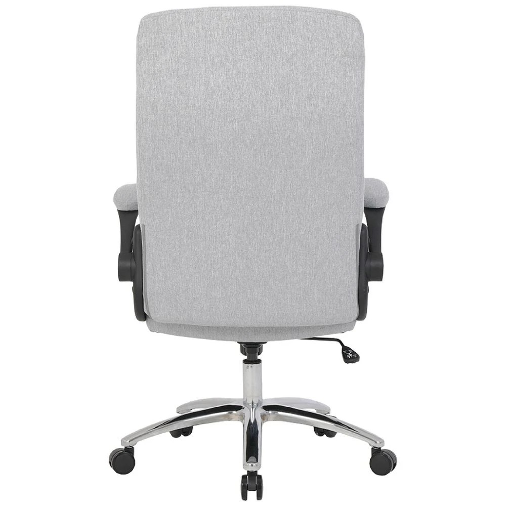 4 J.Burrows Stanton Fabric Chair Grey Ergonomic Chairs and Desk Chairs, 4 of 10
