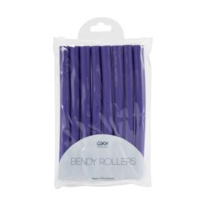 OXX Haircare 8 Piece Bendy Rollers - Purple
