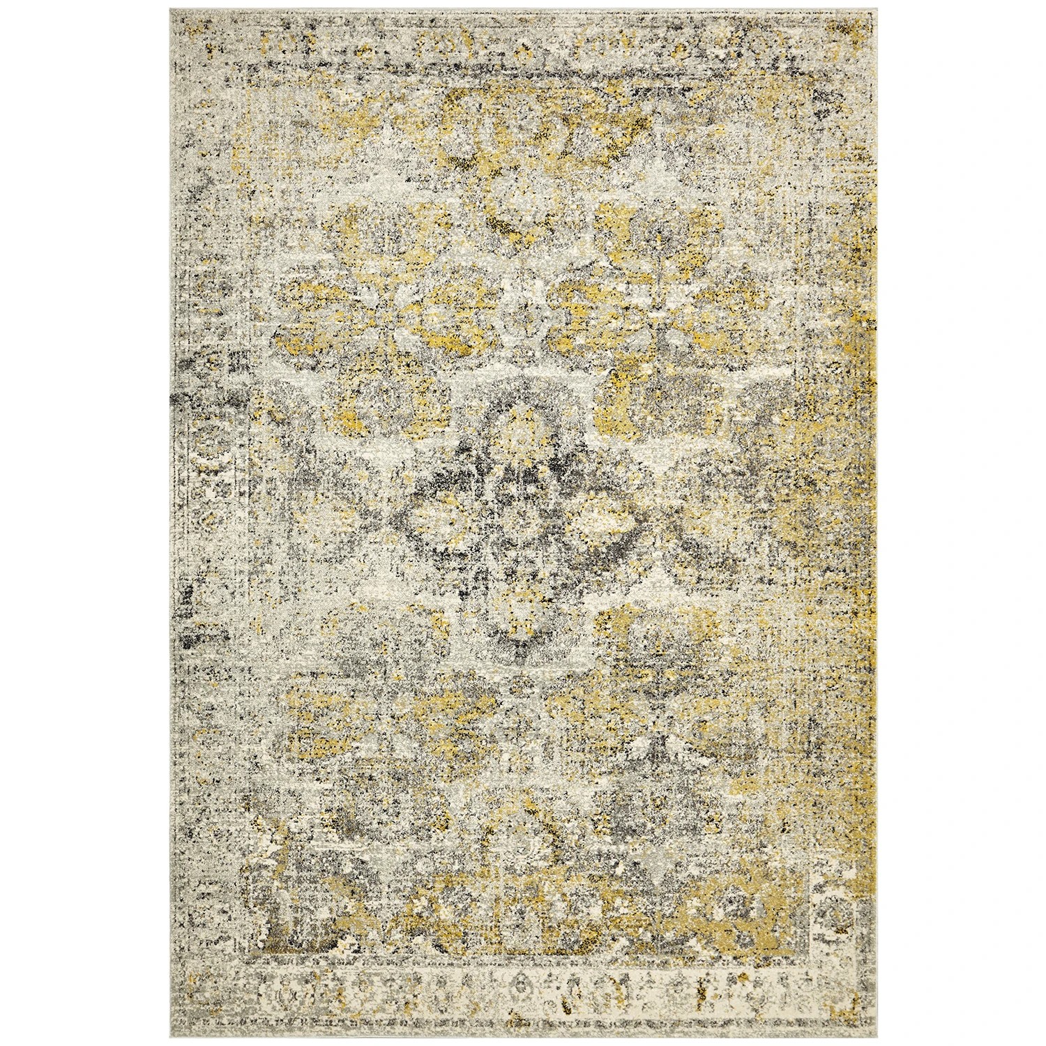 1 Common Ground Rugs Gallery 868 400x300cm - Extra Extra Large Power Loomed Pet Friendly Floor Rug - Natural, 1 of 7