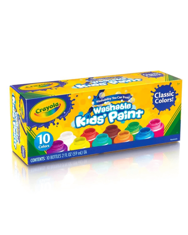 Crayola Washable Kids' Paint Classic - Pack o