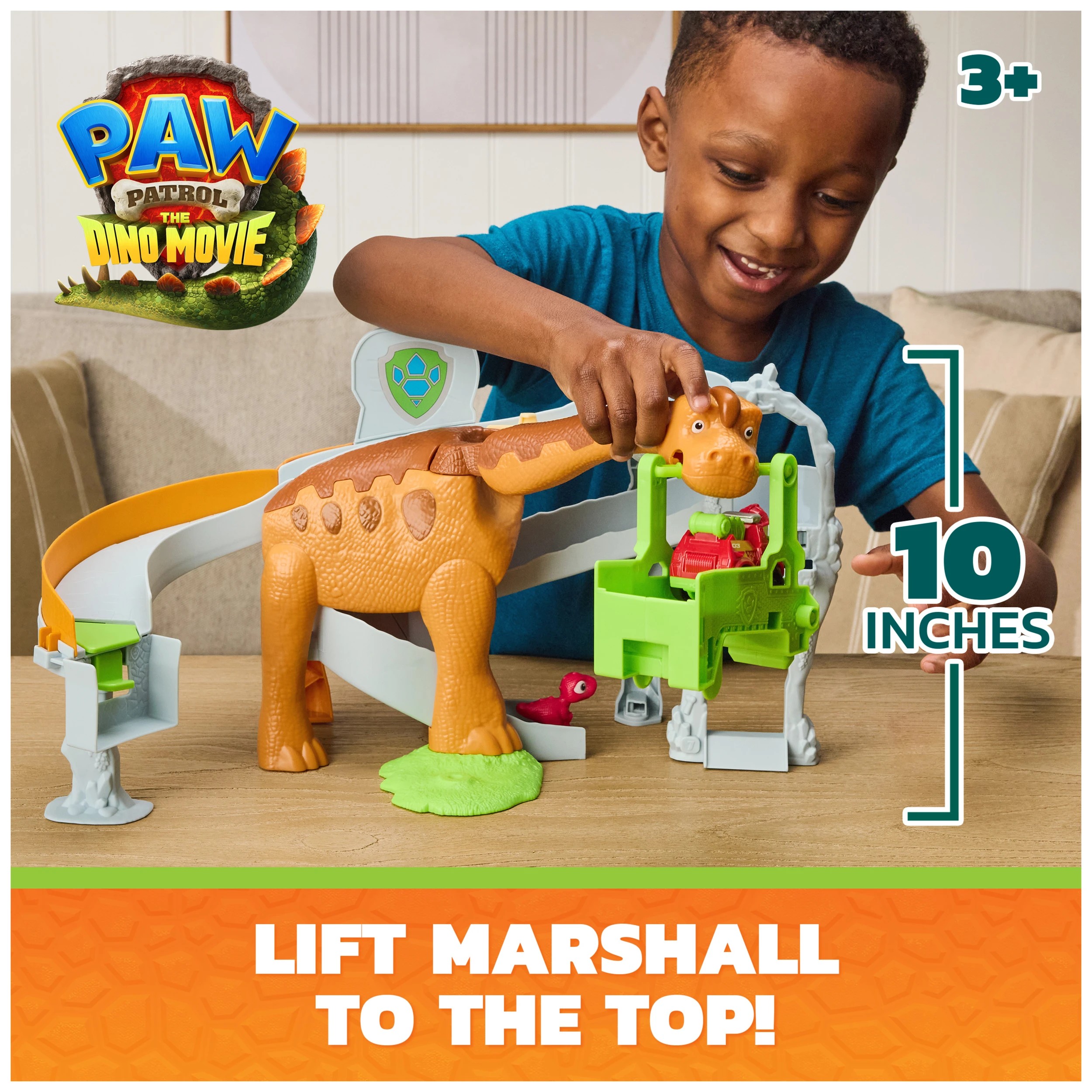 2 PAW Patrol: The Dino Movie Lift &amp; Race Dino Playset, 2 of 9