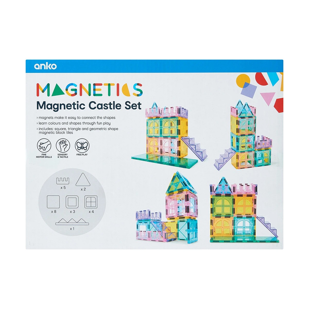 10 23 Piece Magnetic Castle Set, 10 of 10