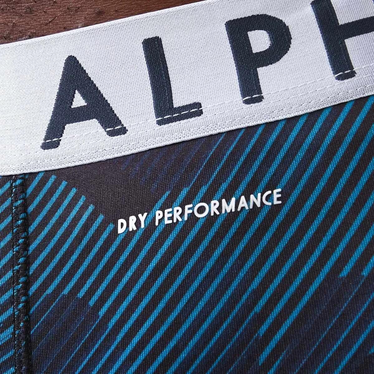 5 Long Leg Printed Sports Trunks LINE CAMO, 5 of 5