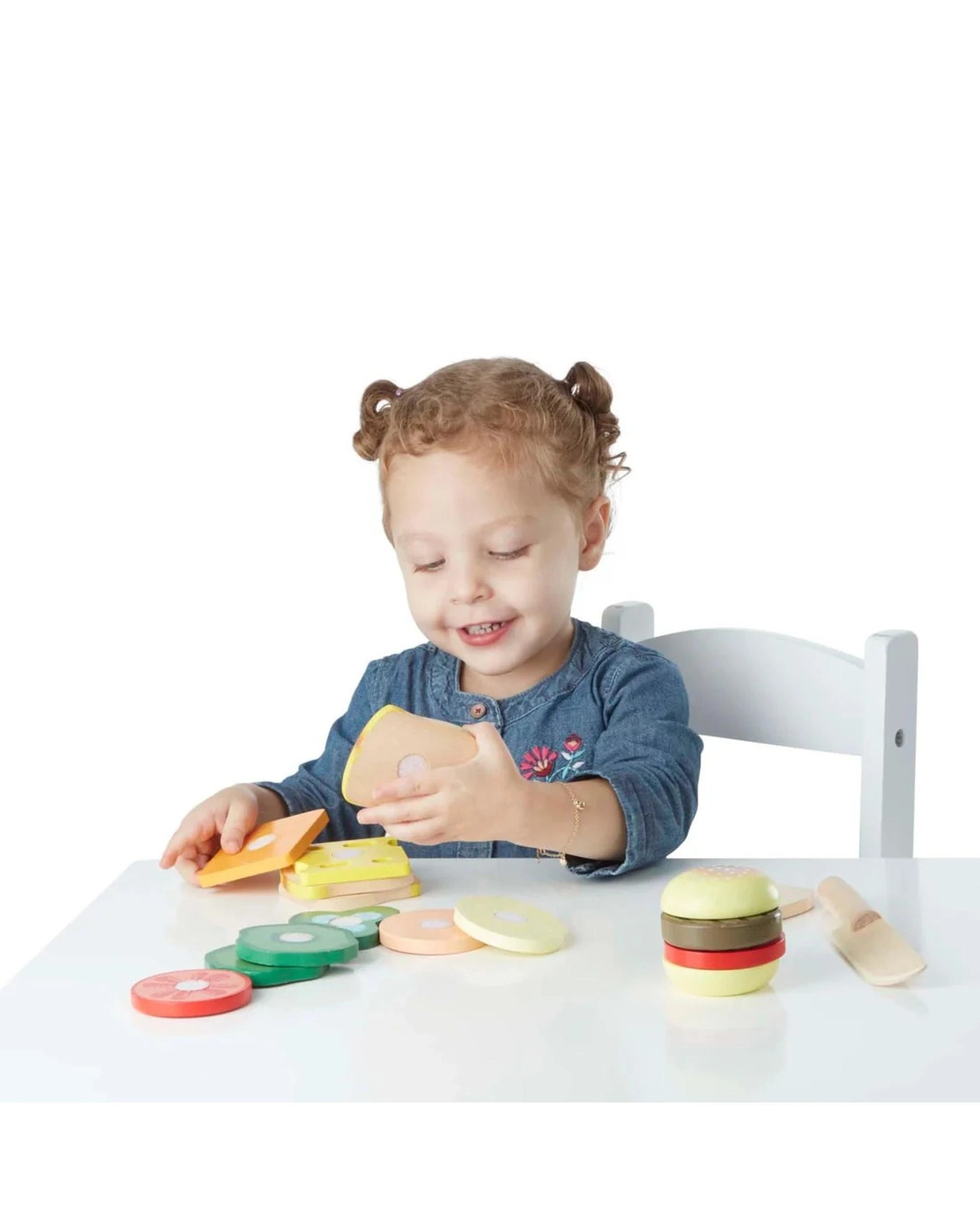 4 Melissa and Doug Wooden Sandwich Making Set, 4 of 9