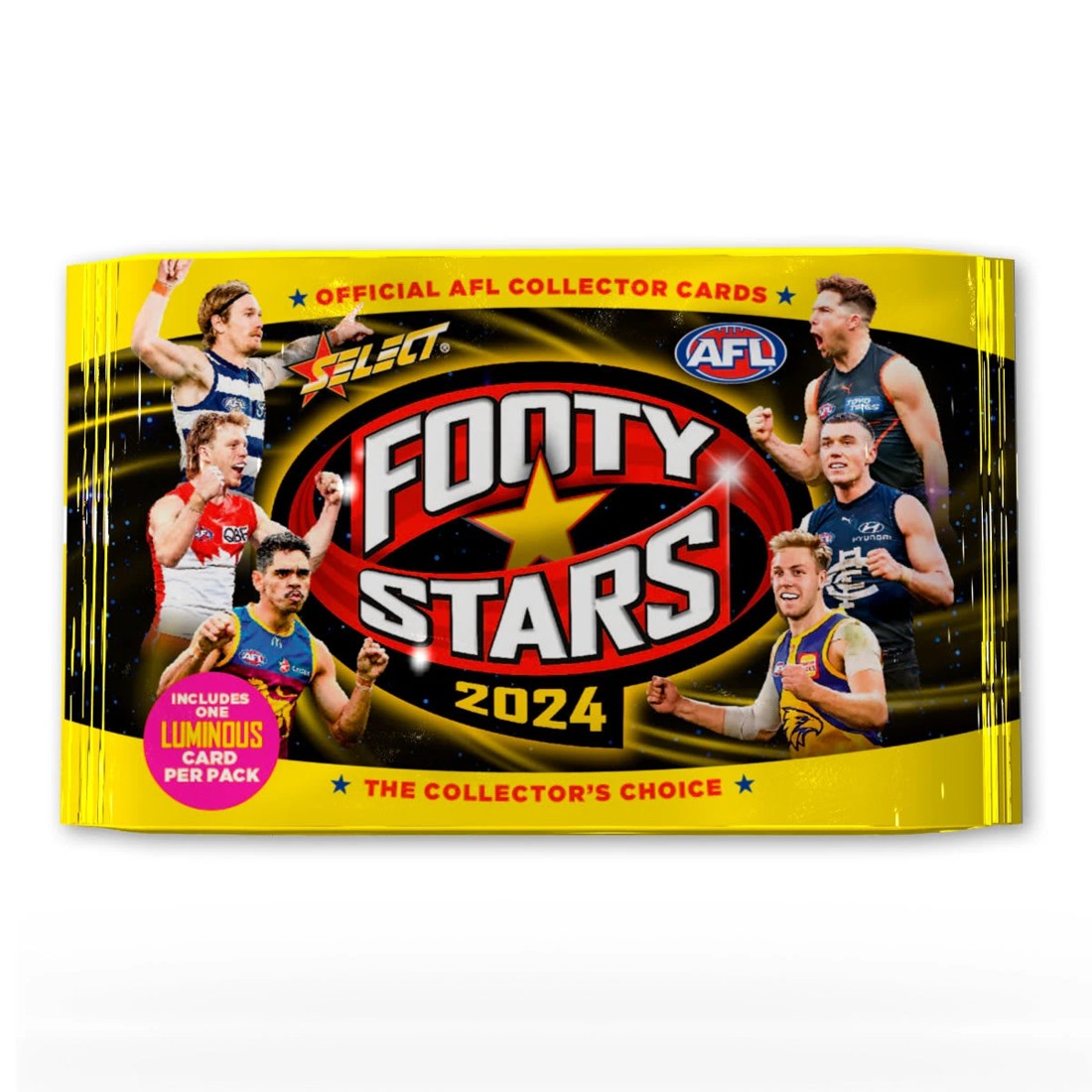 1 Official Select AFL Footy Stars 2024 Collector Cards, 1 of 1